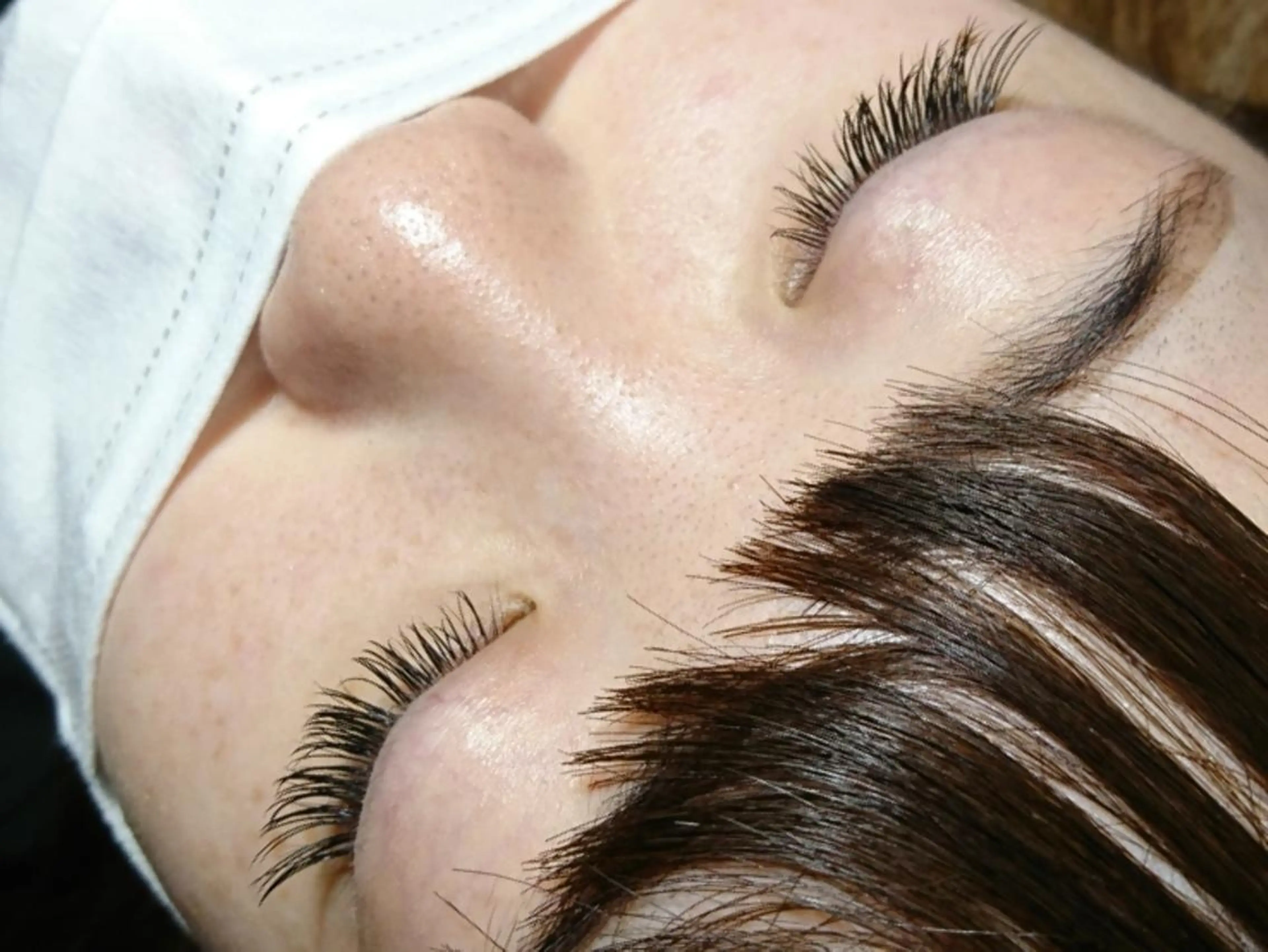 マツエク・マツパ 目尻長め ナチュラル shimizu mayuのマツエク・マツパデザイン