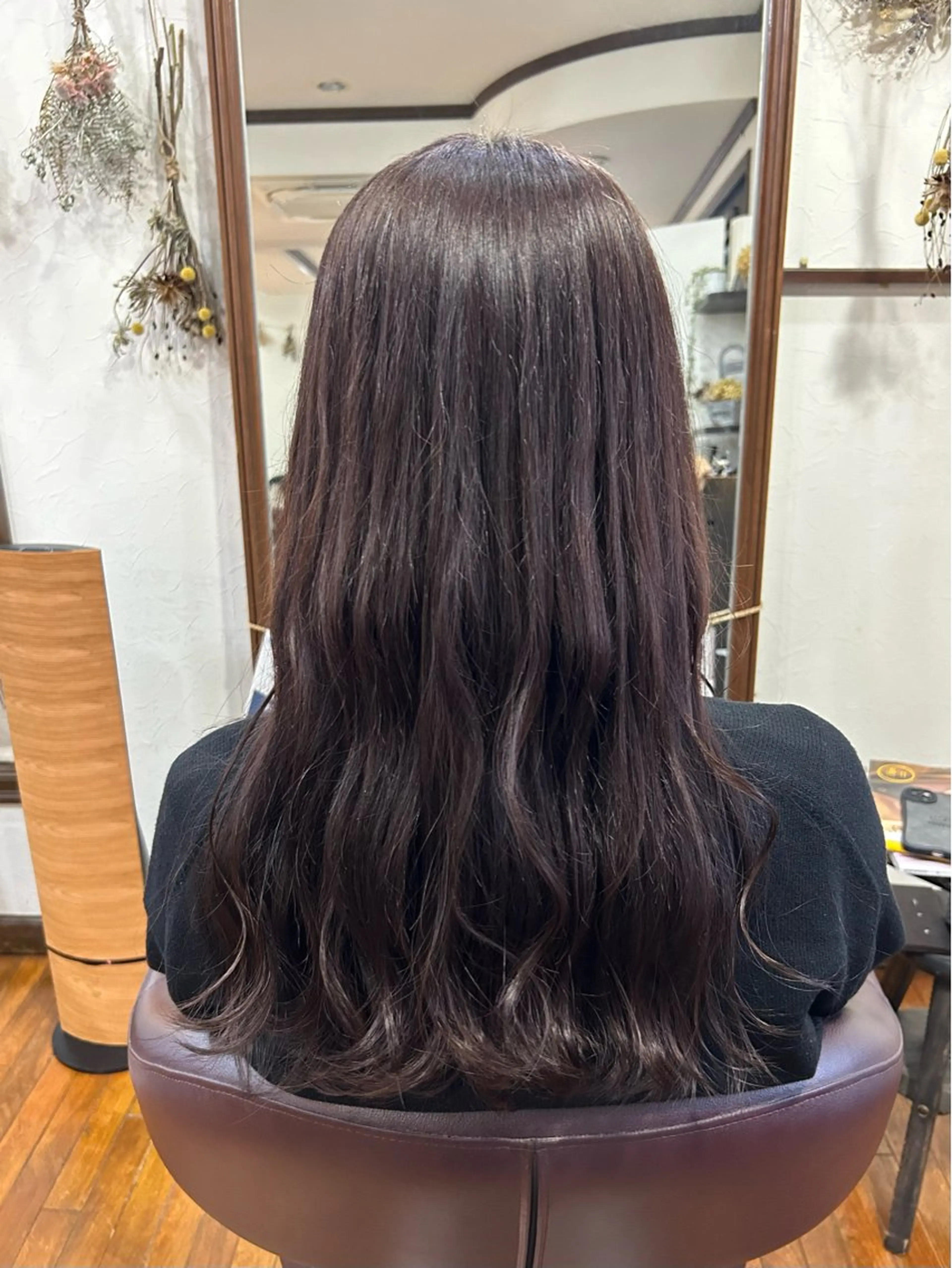 カラー ヘアカラー トリートメント 中島 優のヘアスタイル