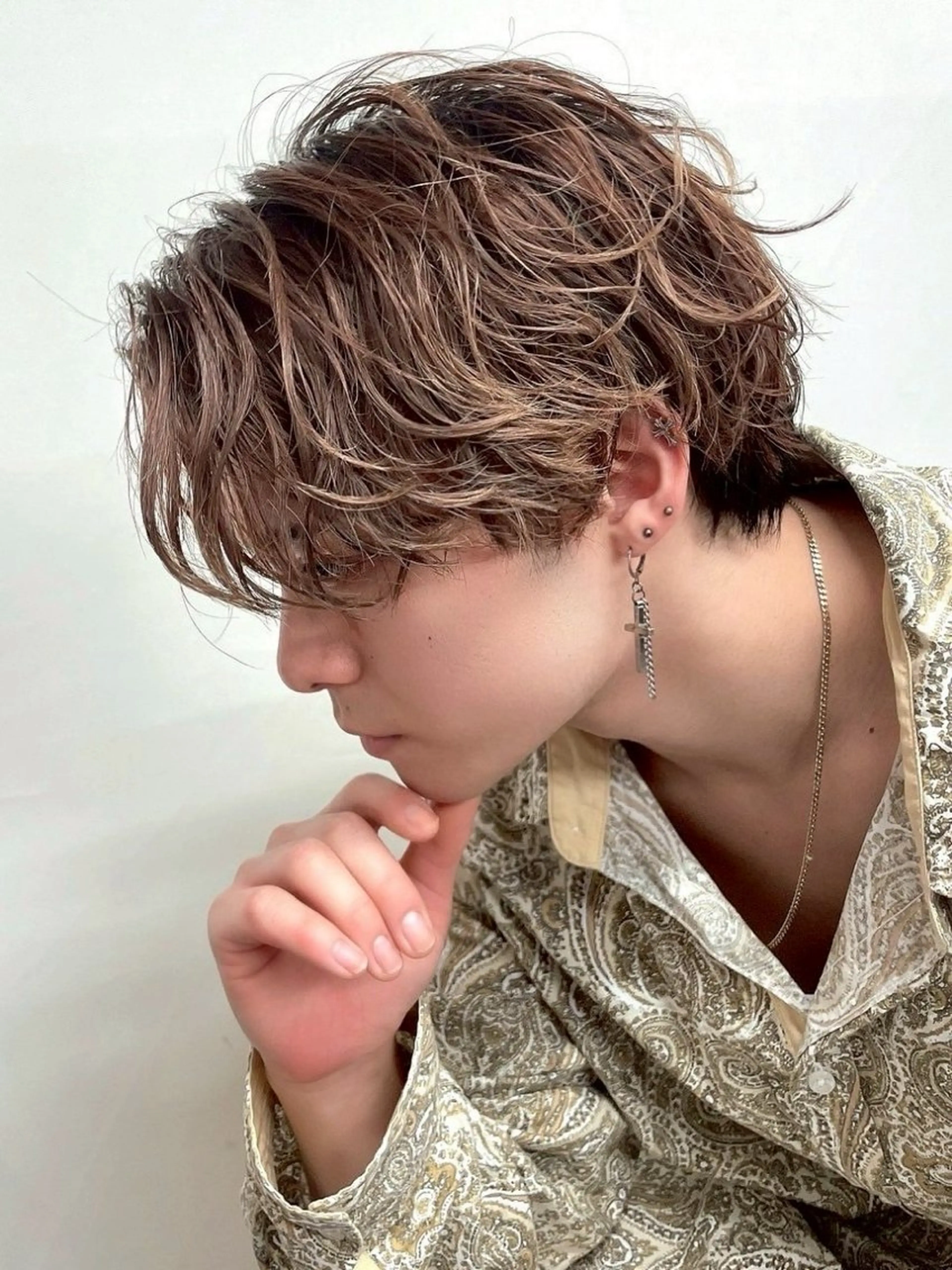 【4月1日から特割】メンズパーマモデル募集の写真