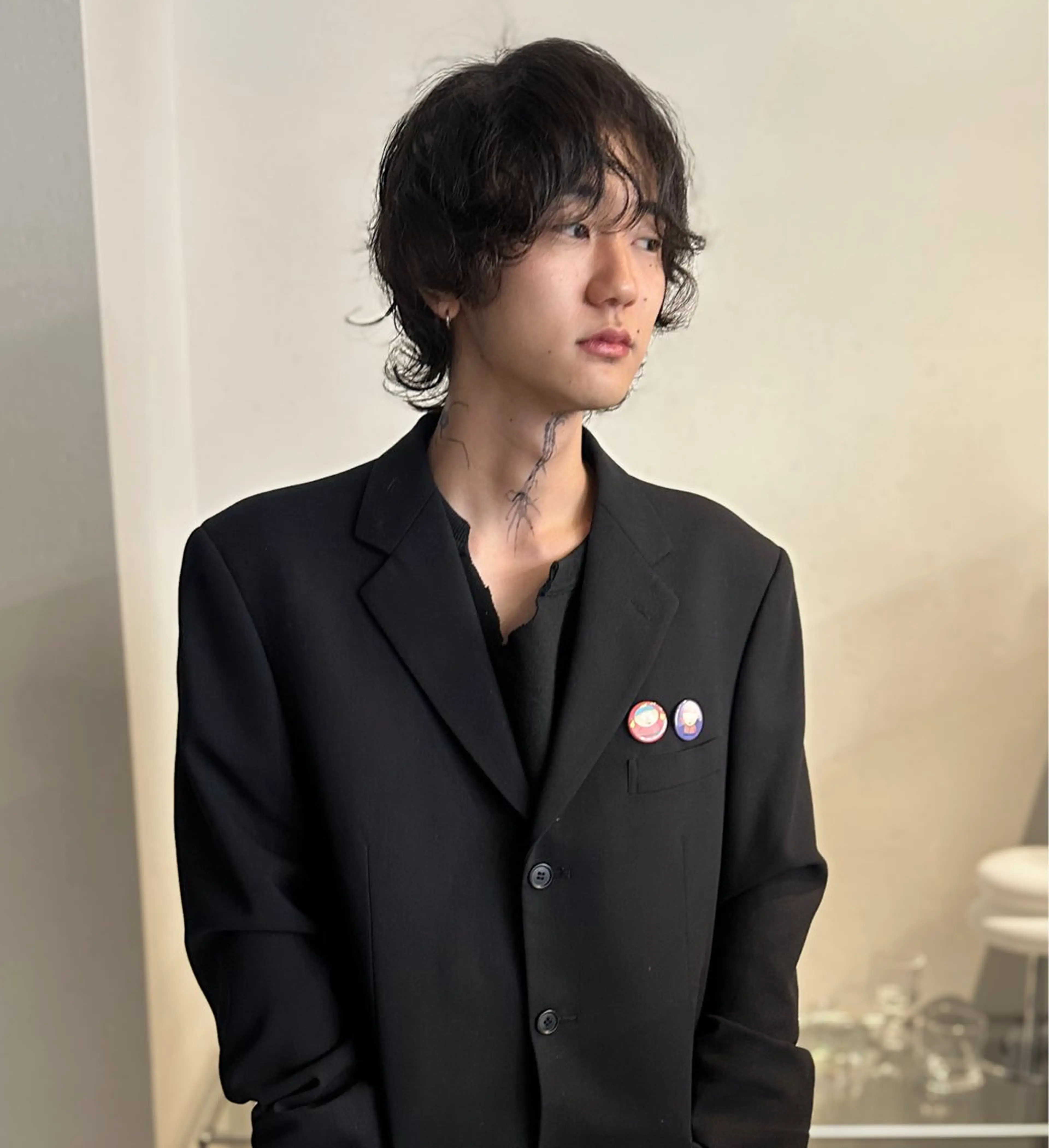 デザインカット+ケアパーマの写真