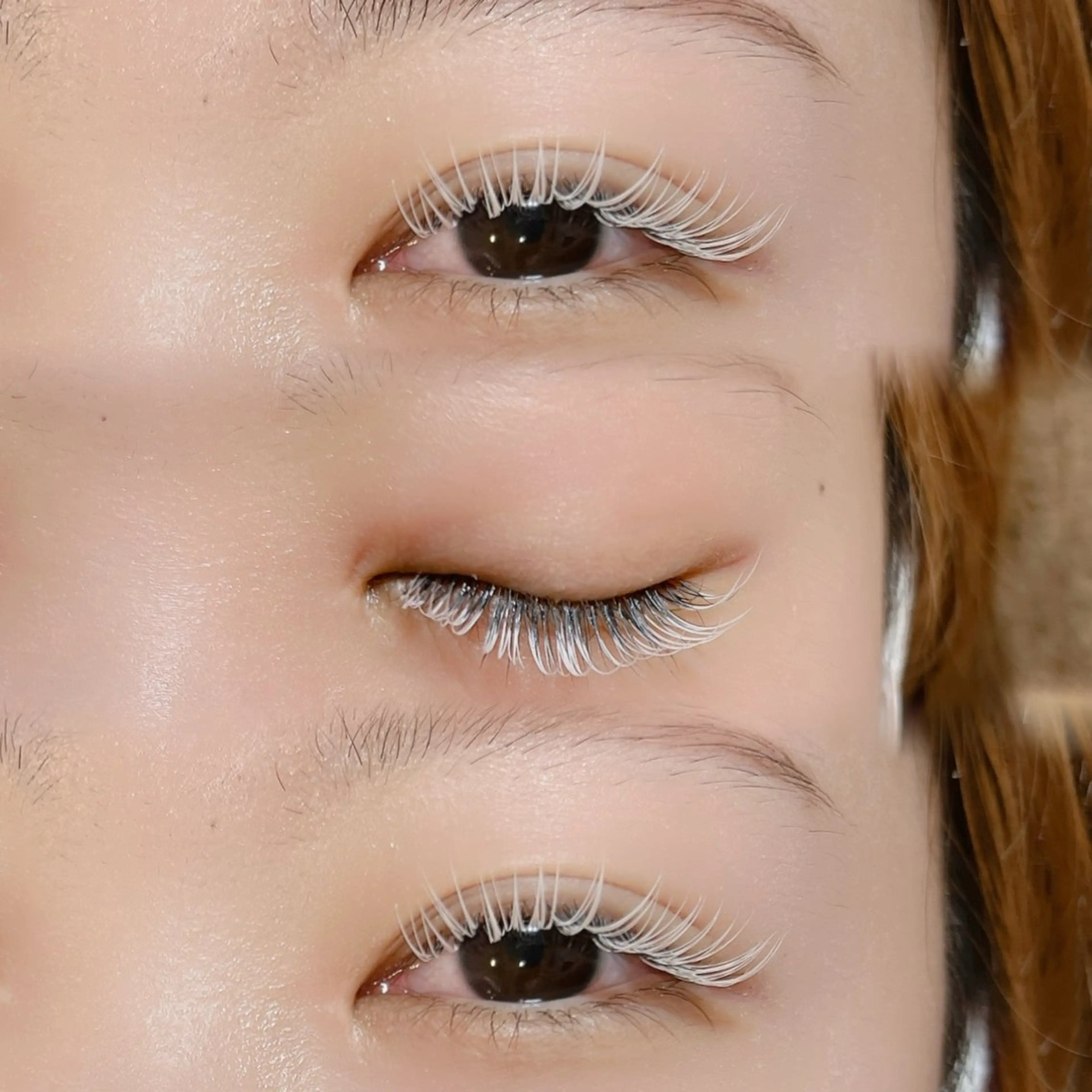 マツエク・マツパ カラーマツエク Belle rinaのマツエク・マツパデザイン