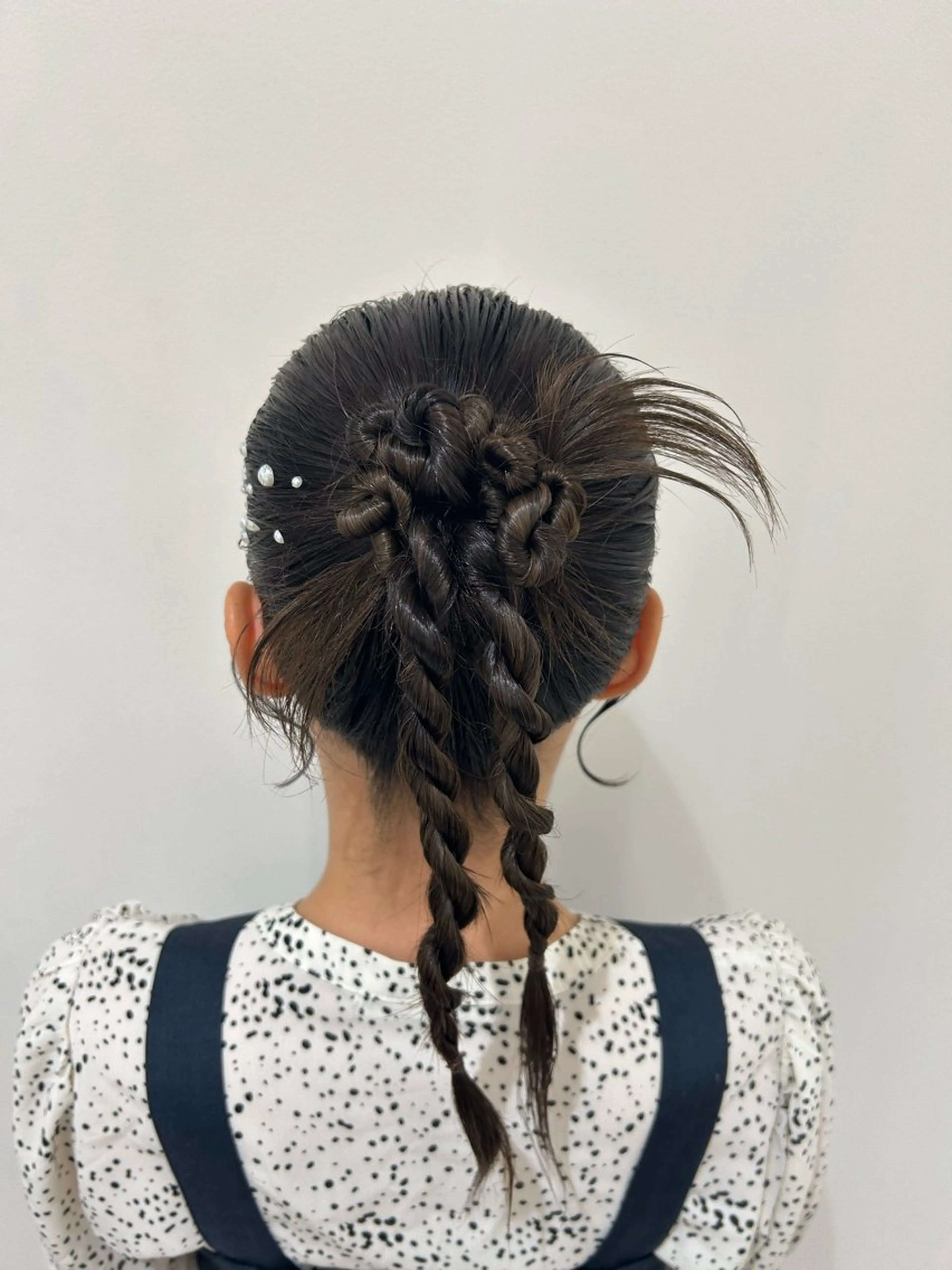 ロング ヘアアレンジ 結婚式・ブライダル ヘアセット Excel美容室所属・柴崎 りるのヘアスタイル