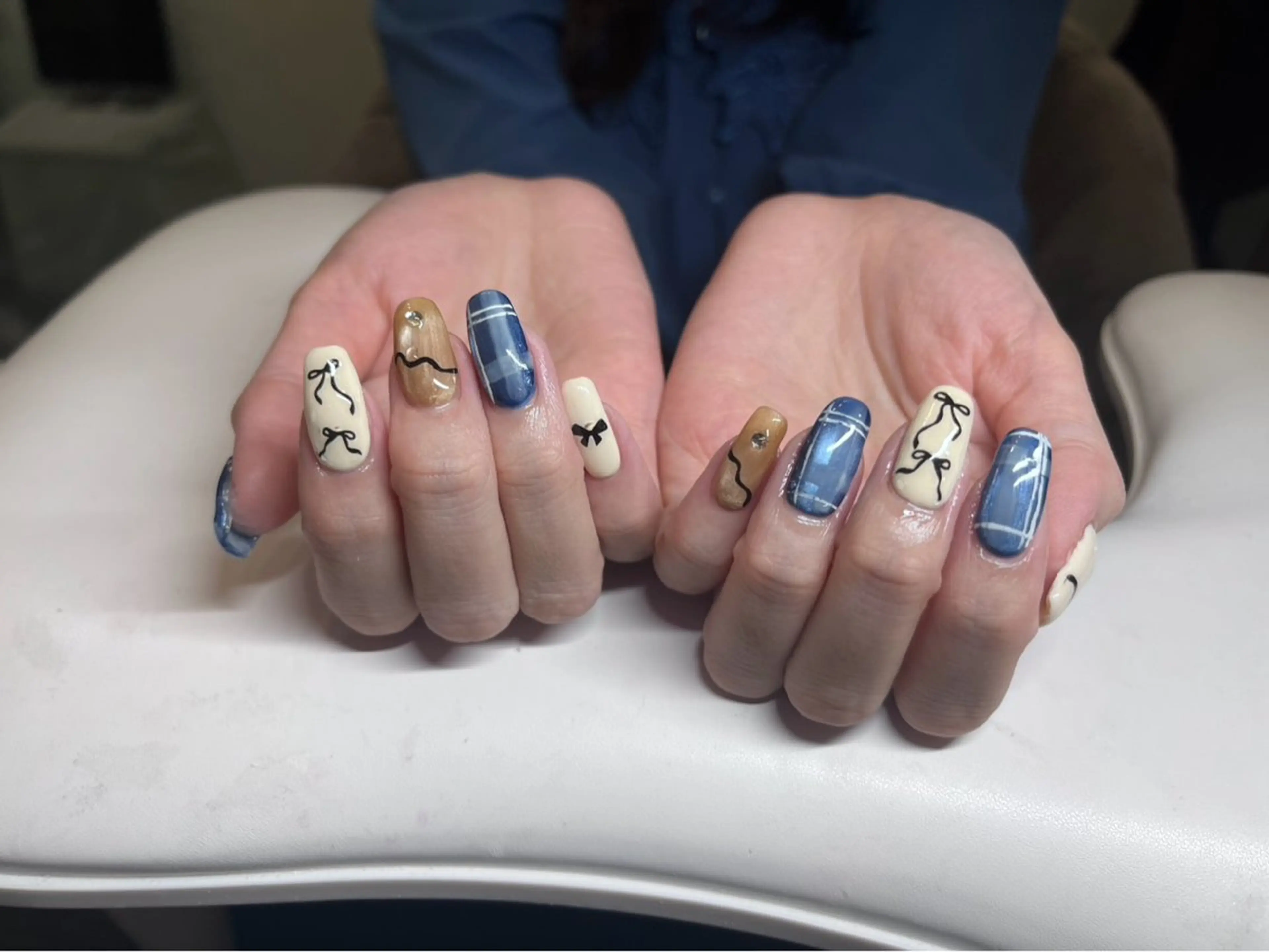 ネイル マットネイル ハンドネイル Re:JUvia JUMIのネイルデザイン