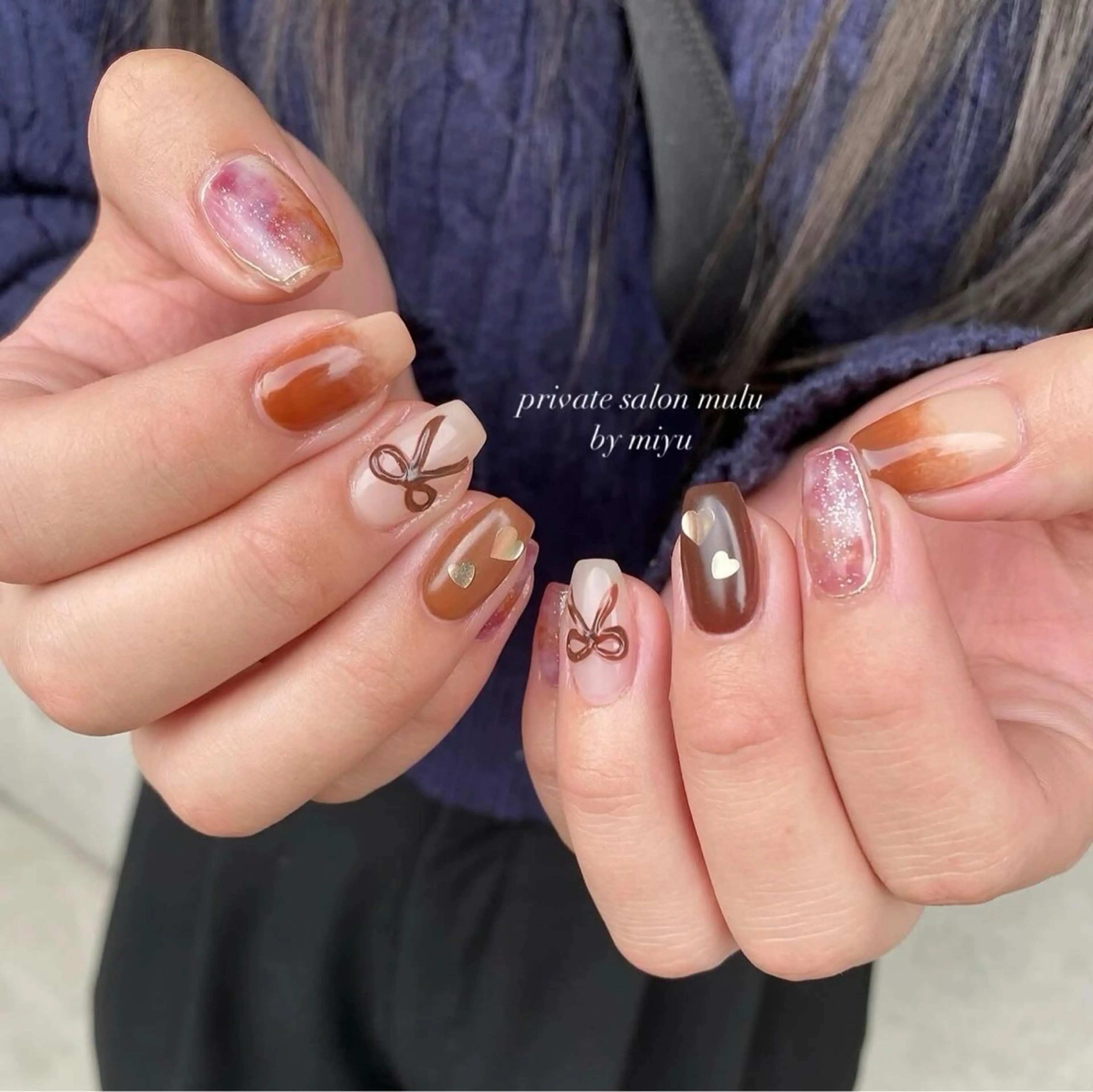 ネイル アートネイル nail salon muluのネイルデザイン