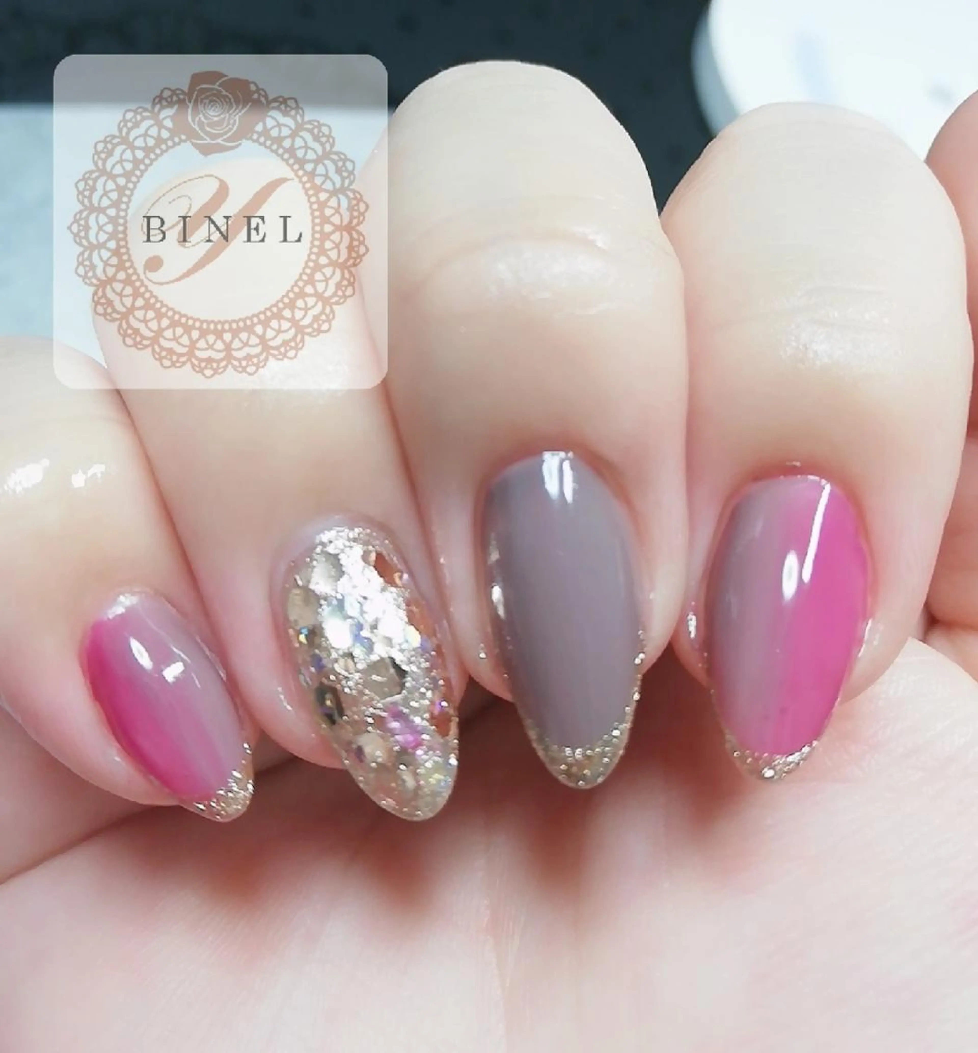 ネイル ハンドネイル Nail Salon Y.BINELのネイルデザイン