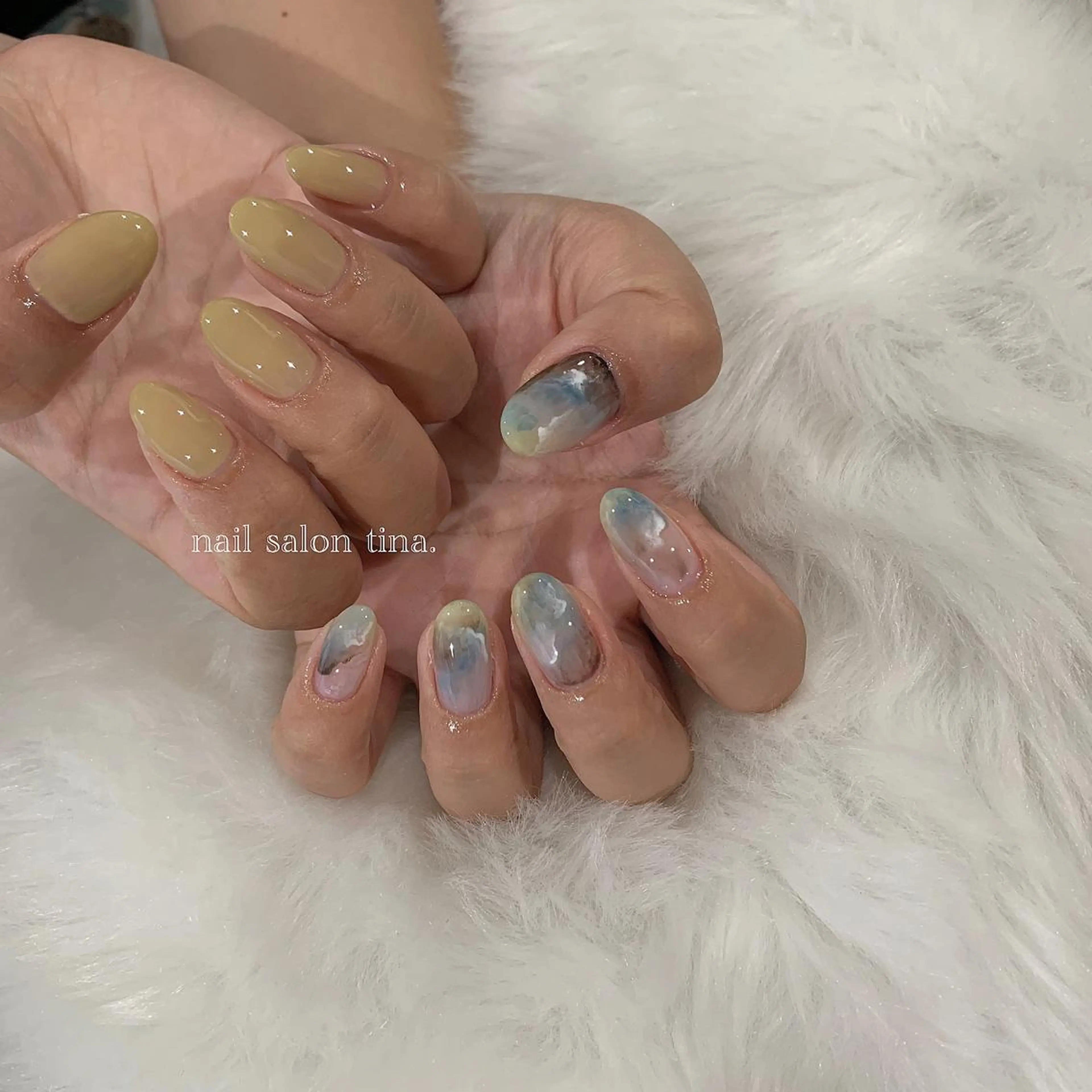 ネイル nail salon tina.所属・中山 はづきのネイルデザイン