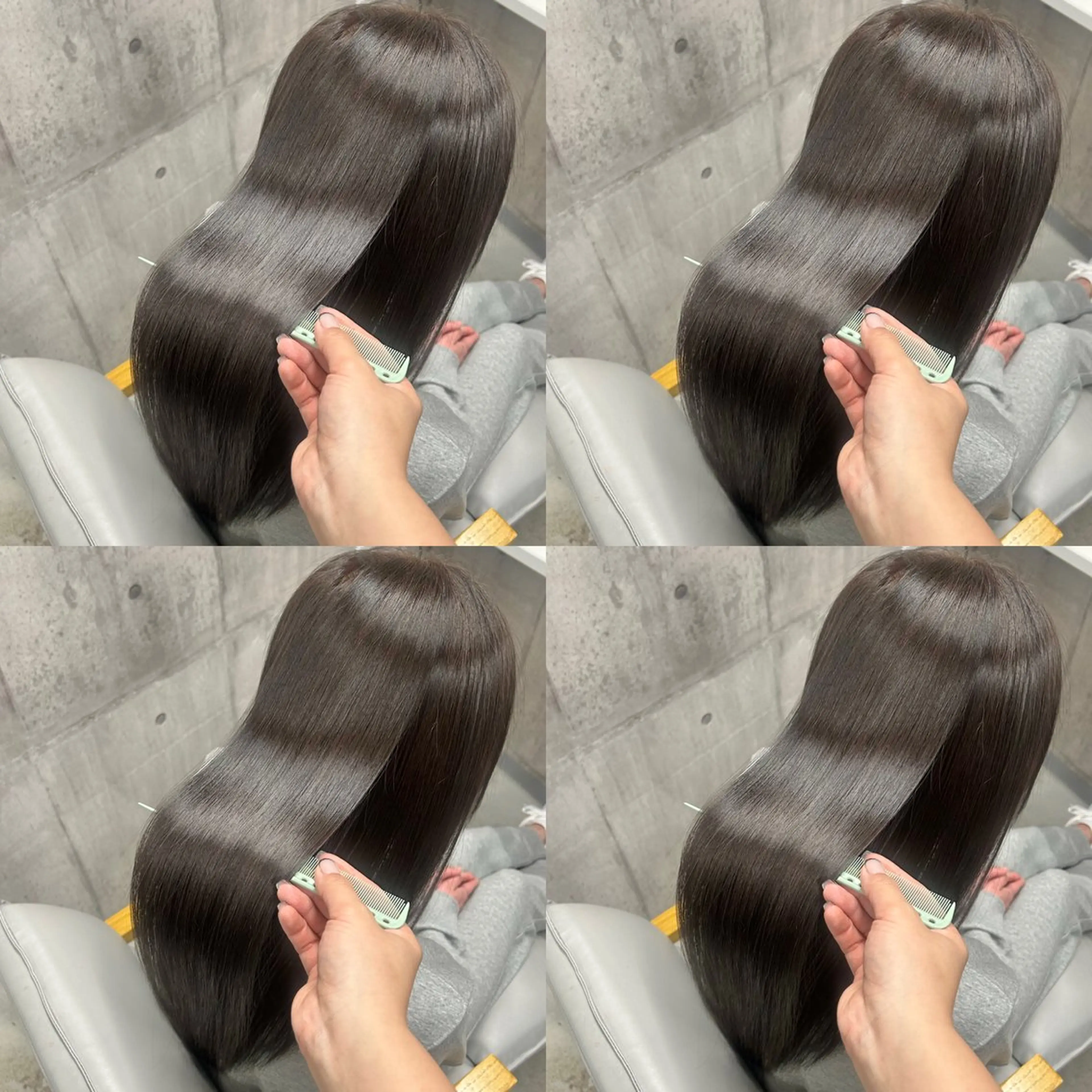 ロング 髪質改善 縮毛矯正 トリートメント 三宮/髪質改善/縮毛 矯正🎀MISAKIのヘアスタイル