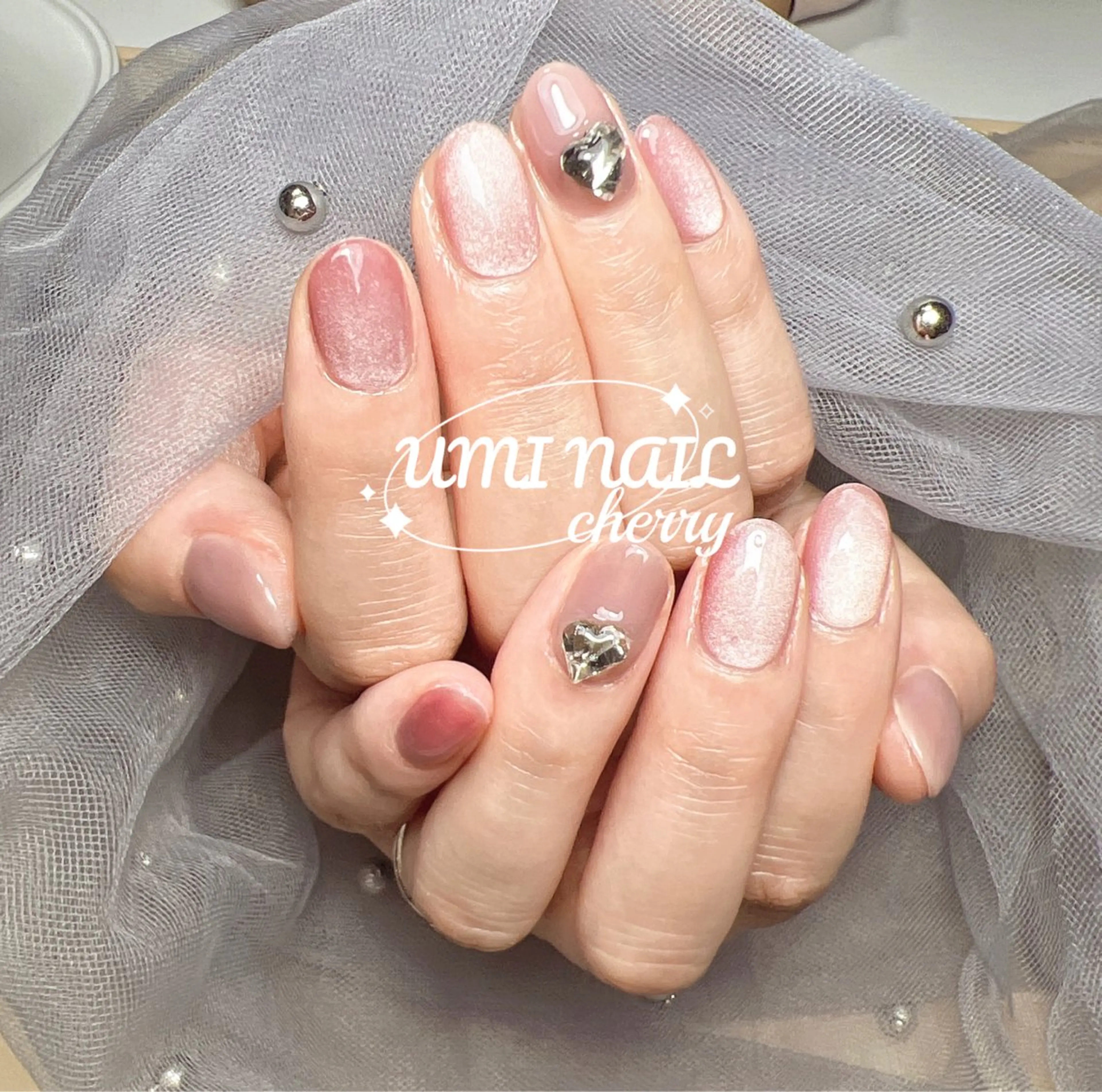 ネイル アートネイル ジェルネイル グラデーション 持ち込み オフィスネイル LUXE NAIL SALONのネイルデザイン