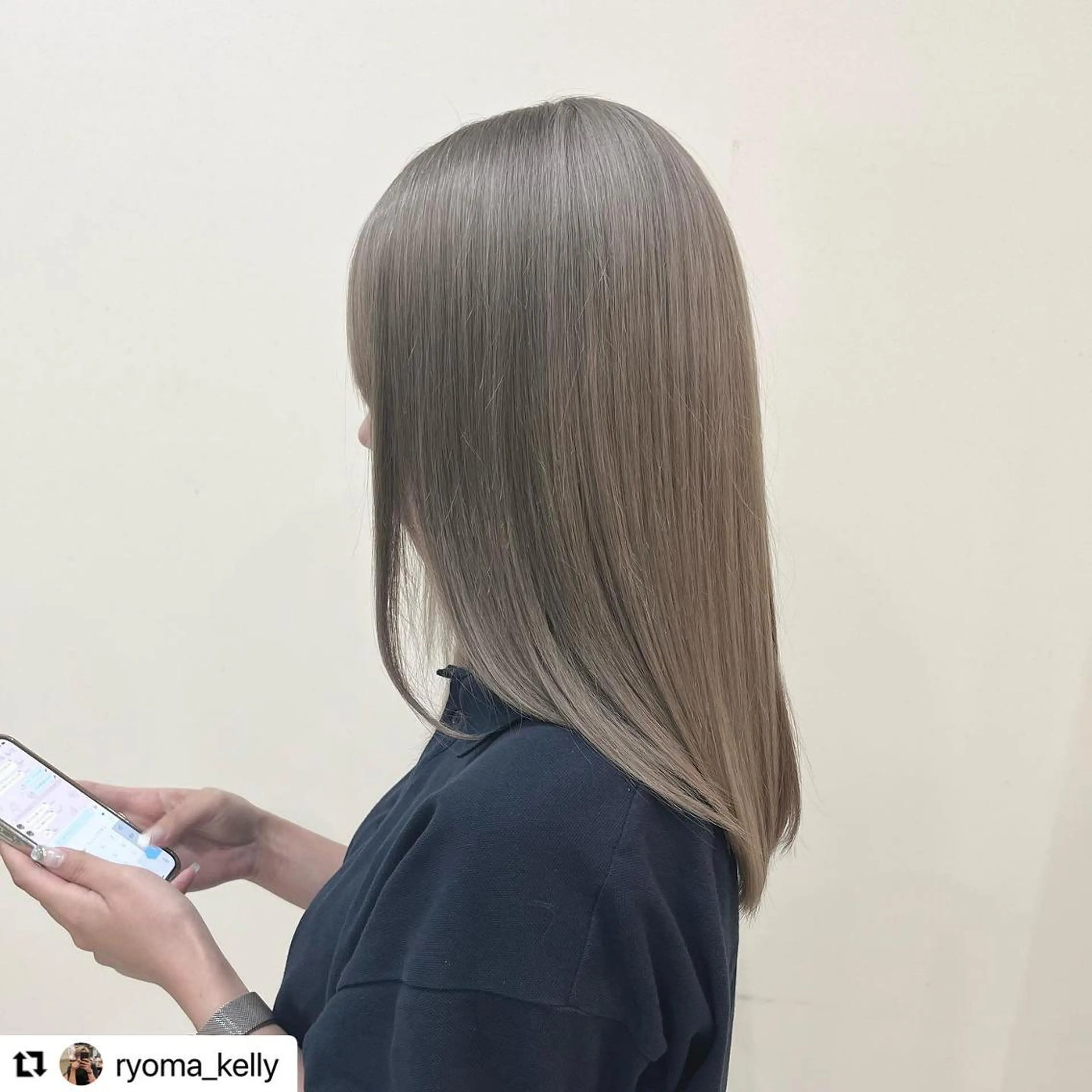 ショート カラー パーマ メンズ グレージュ 🩷Eny terrace🩷のヘアスタイル