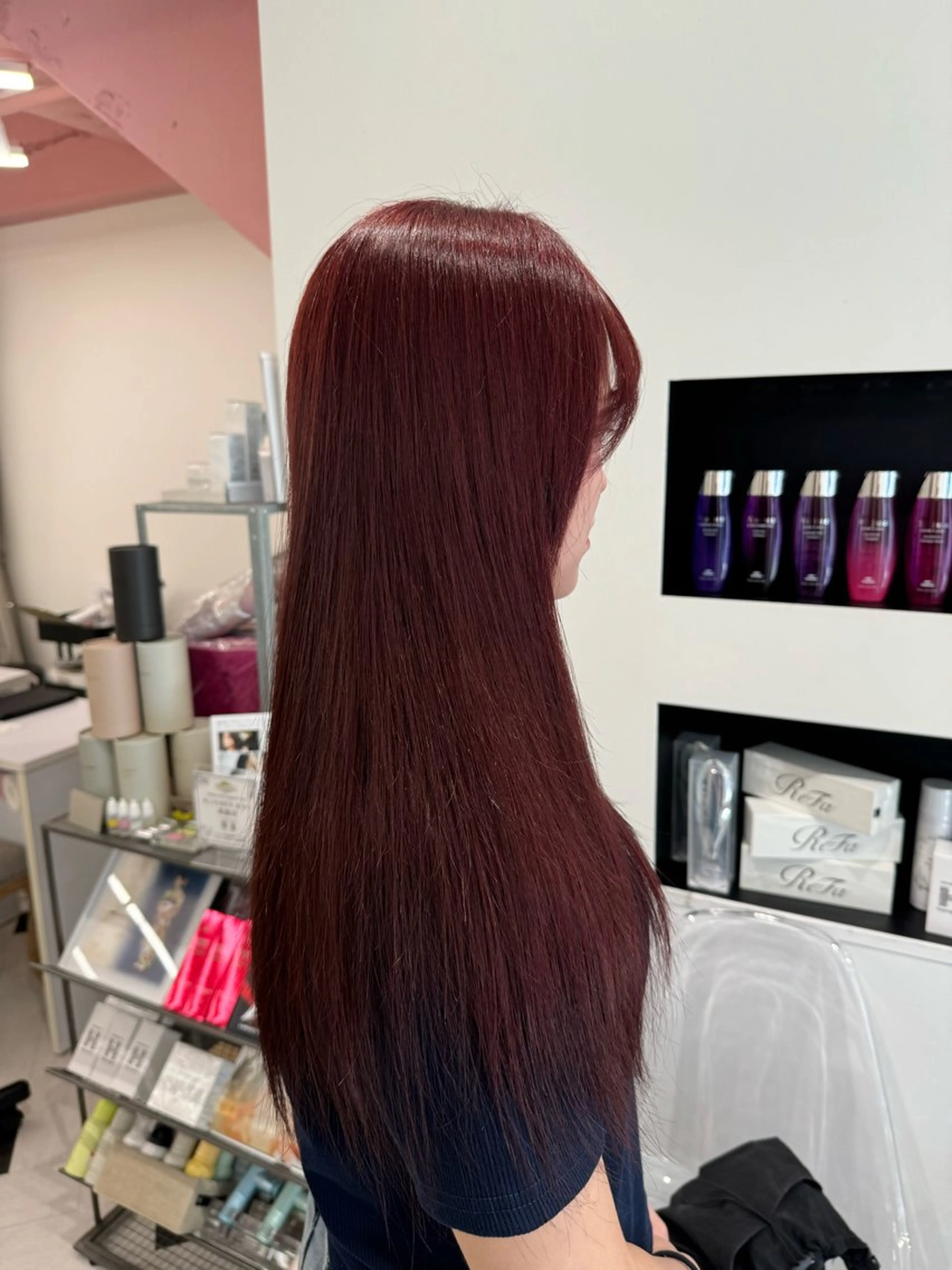 カラー ヘアカラー ルイ☆【ボブ/メンズ /酸性ストレート】のヘアスタイル