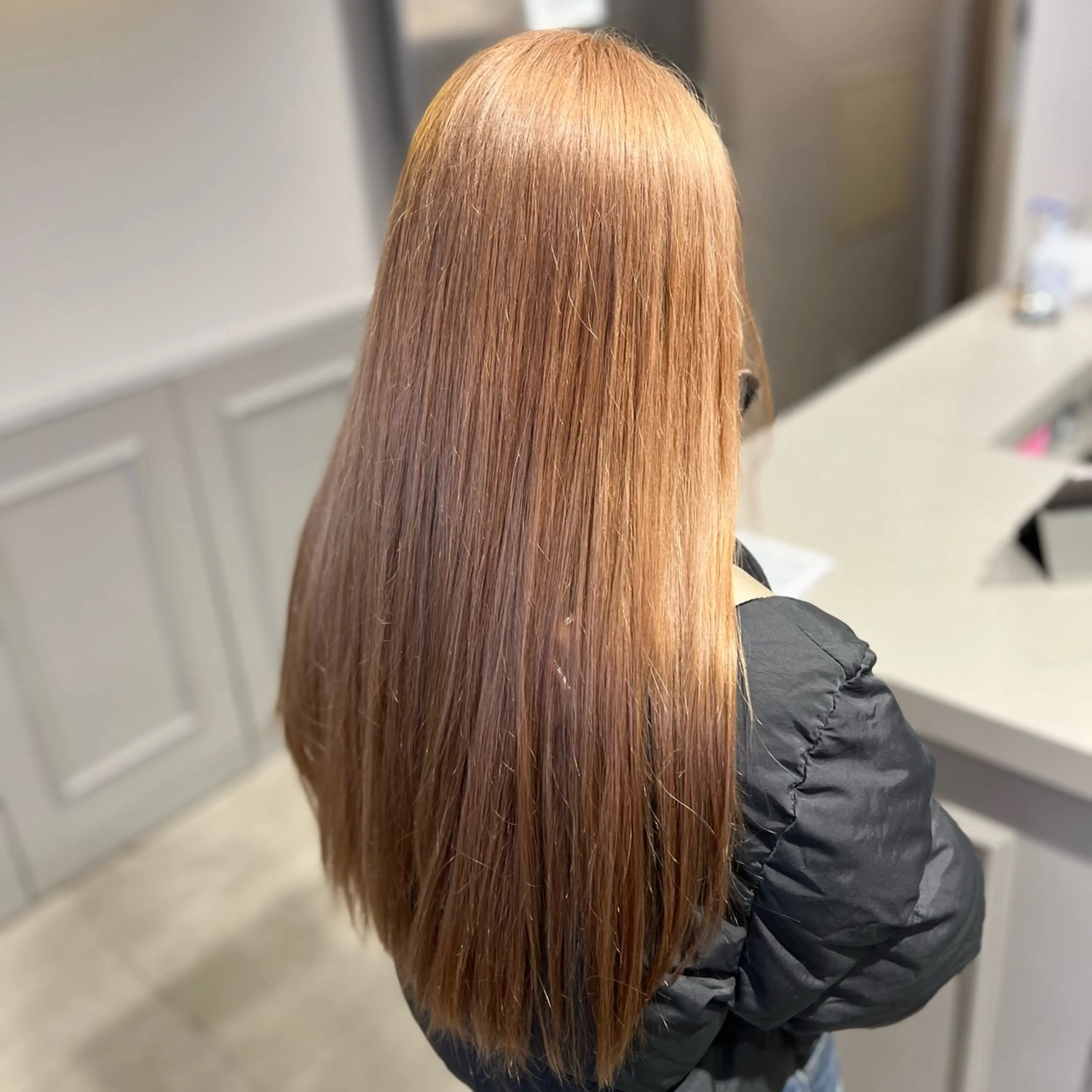 ロング カラー ヘアカラー 韓国レイヤーカット /REIのヘアスタイル