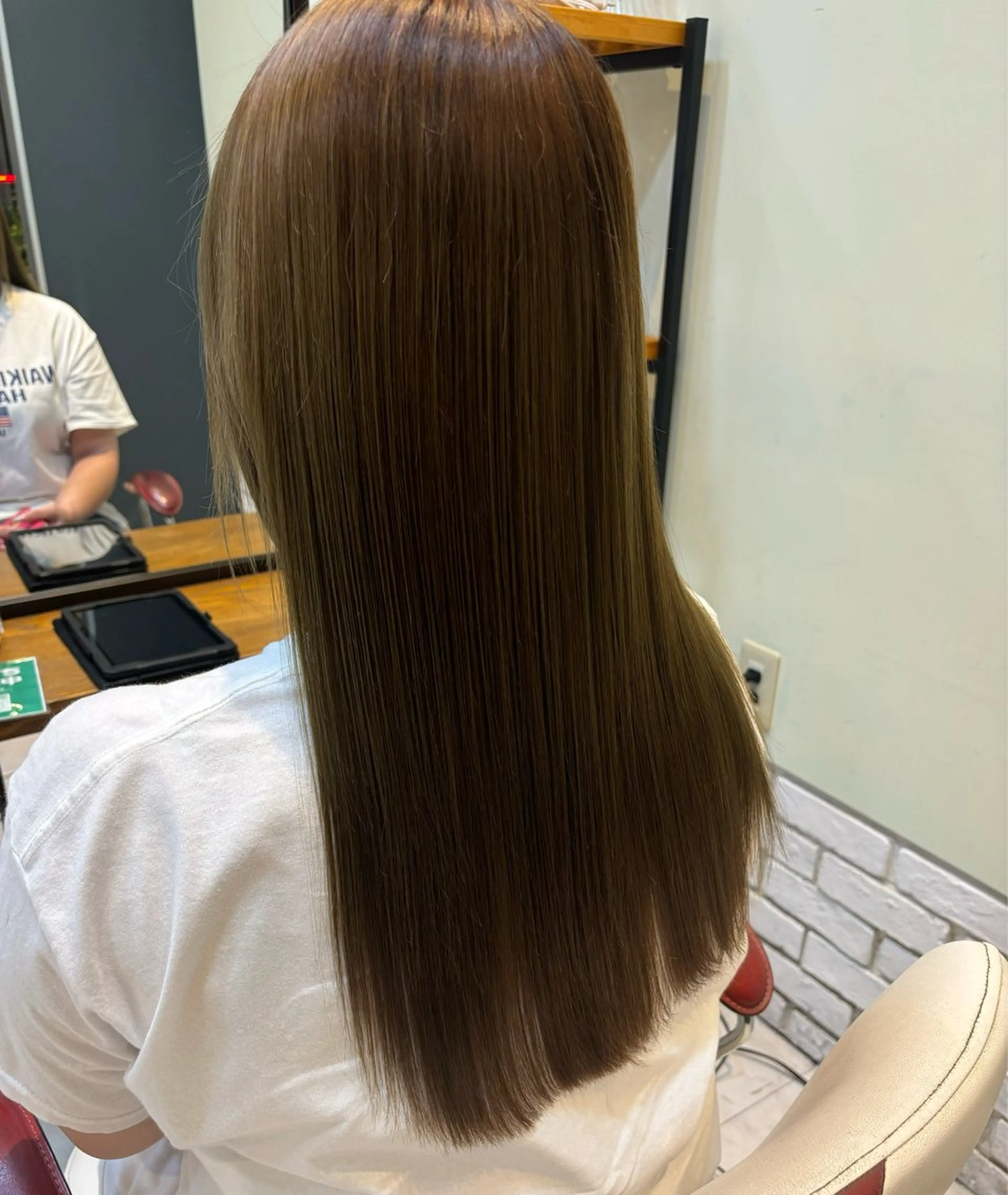 ロング トリートメント loops北山田所属・すなが/パーマカット モデル募集中のヘアスタイル