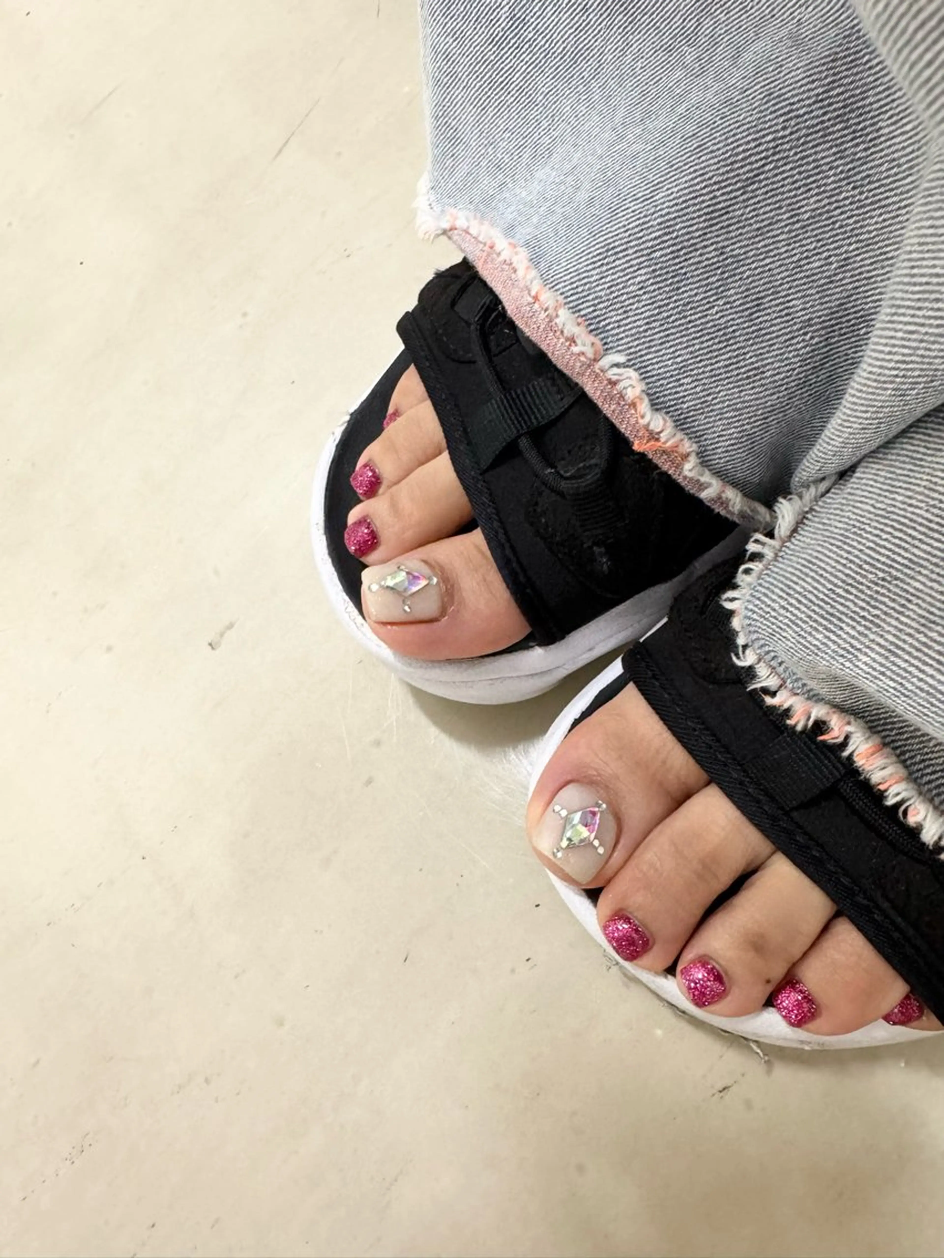 ネイル フットネイル メンズネイル フットネイル マイムネイル所属・MIMnail メンズネイリストのネイルデザイン