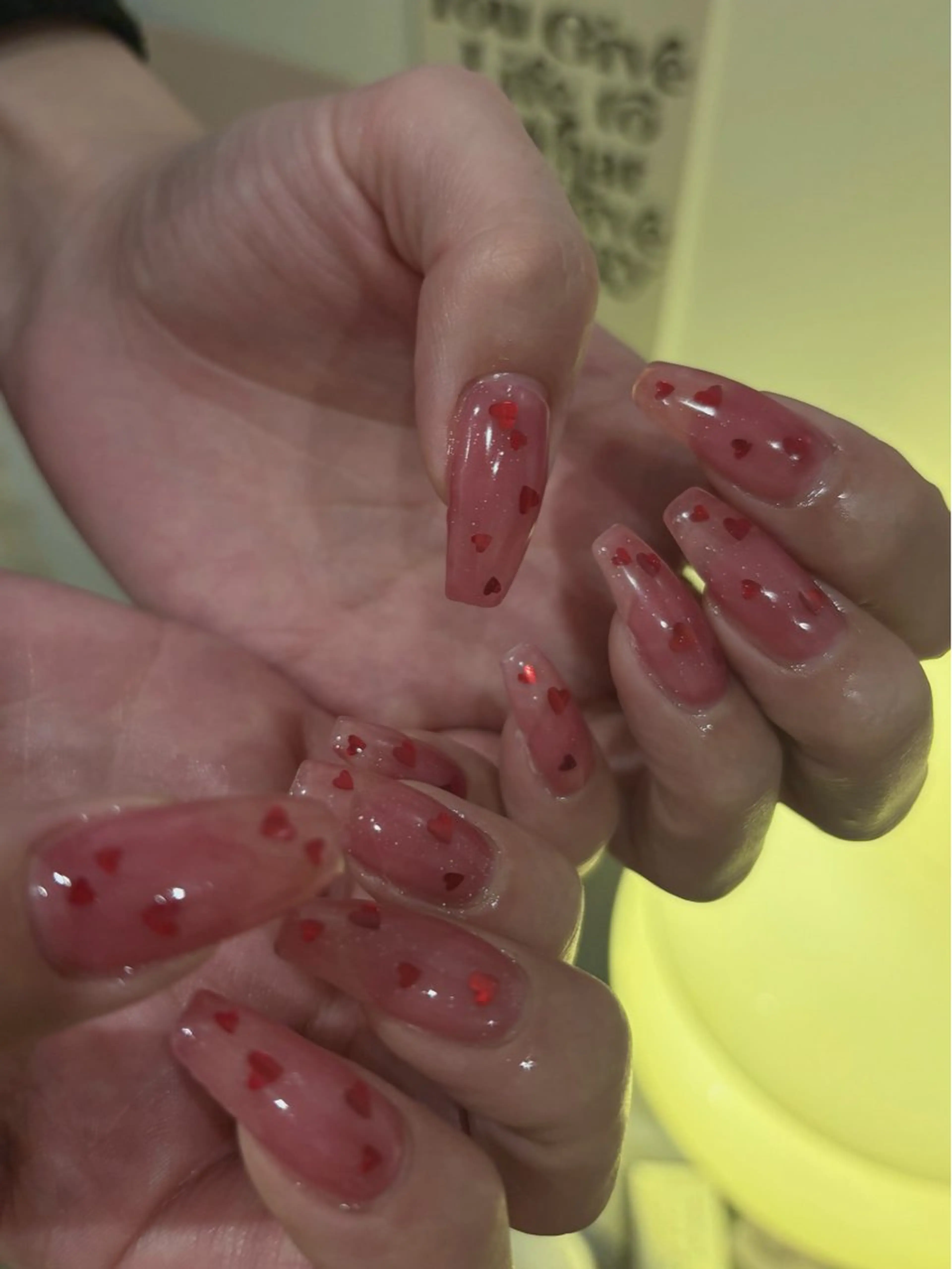 ネイル ハンドネイル 韓国ワンホンネイル 🐈⬛natsuのネイルデザイン