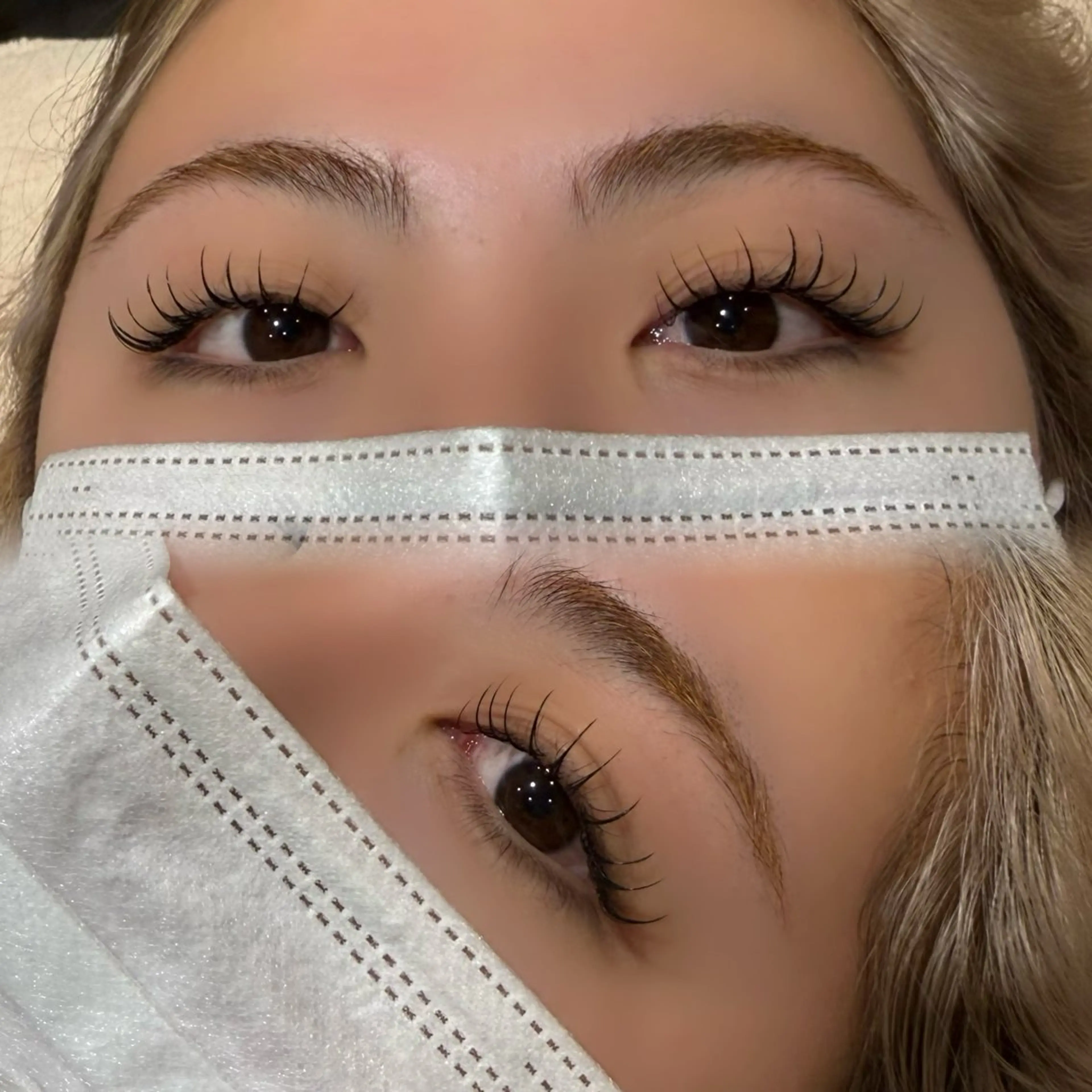 マツエク・マツパ フラットラッシュ Labless MIYU🎀のマツエク・マツパデザイン