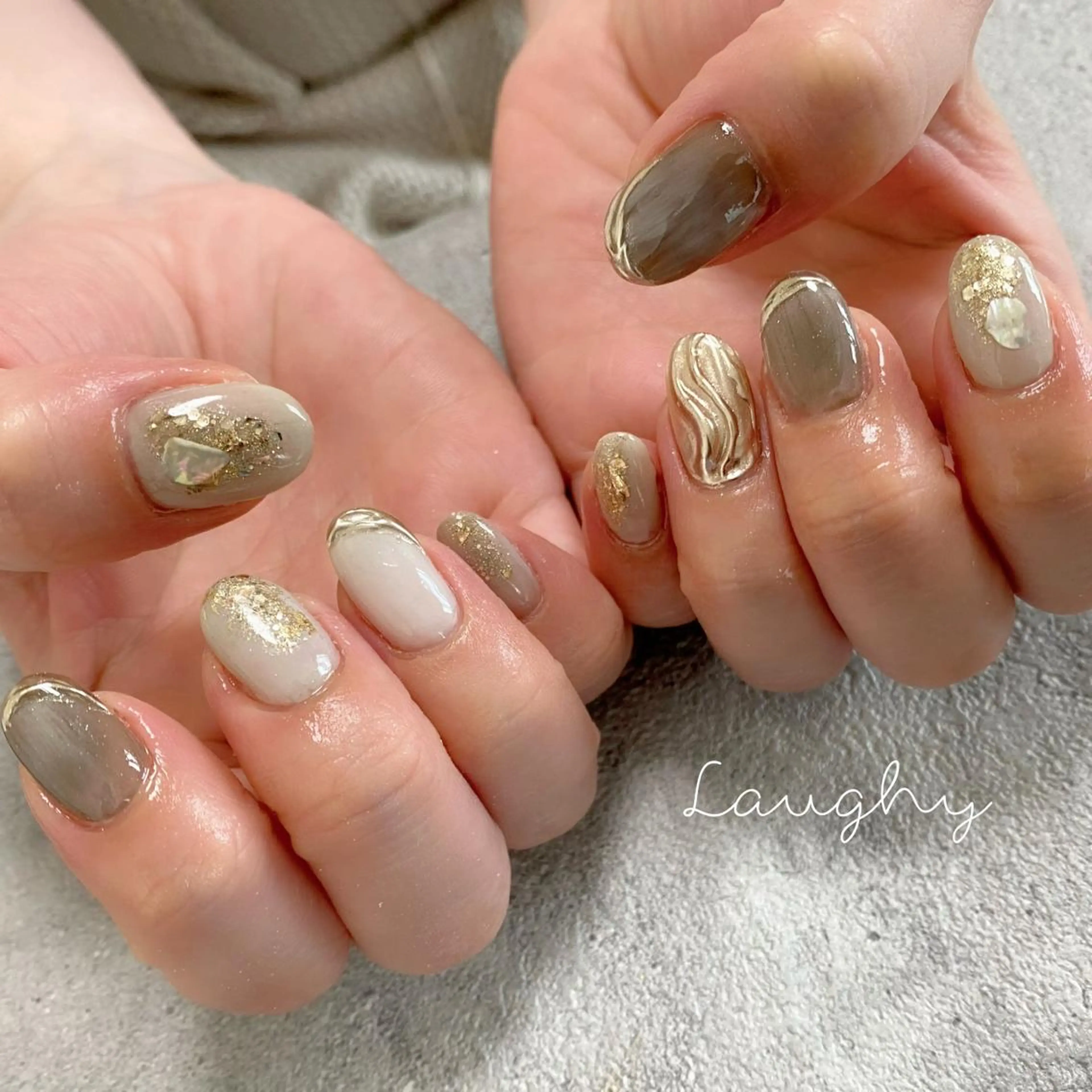 ネイル Nail Room Laughyのネイルデザイン