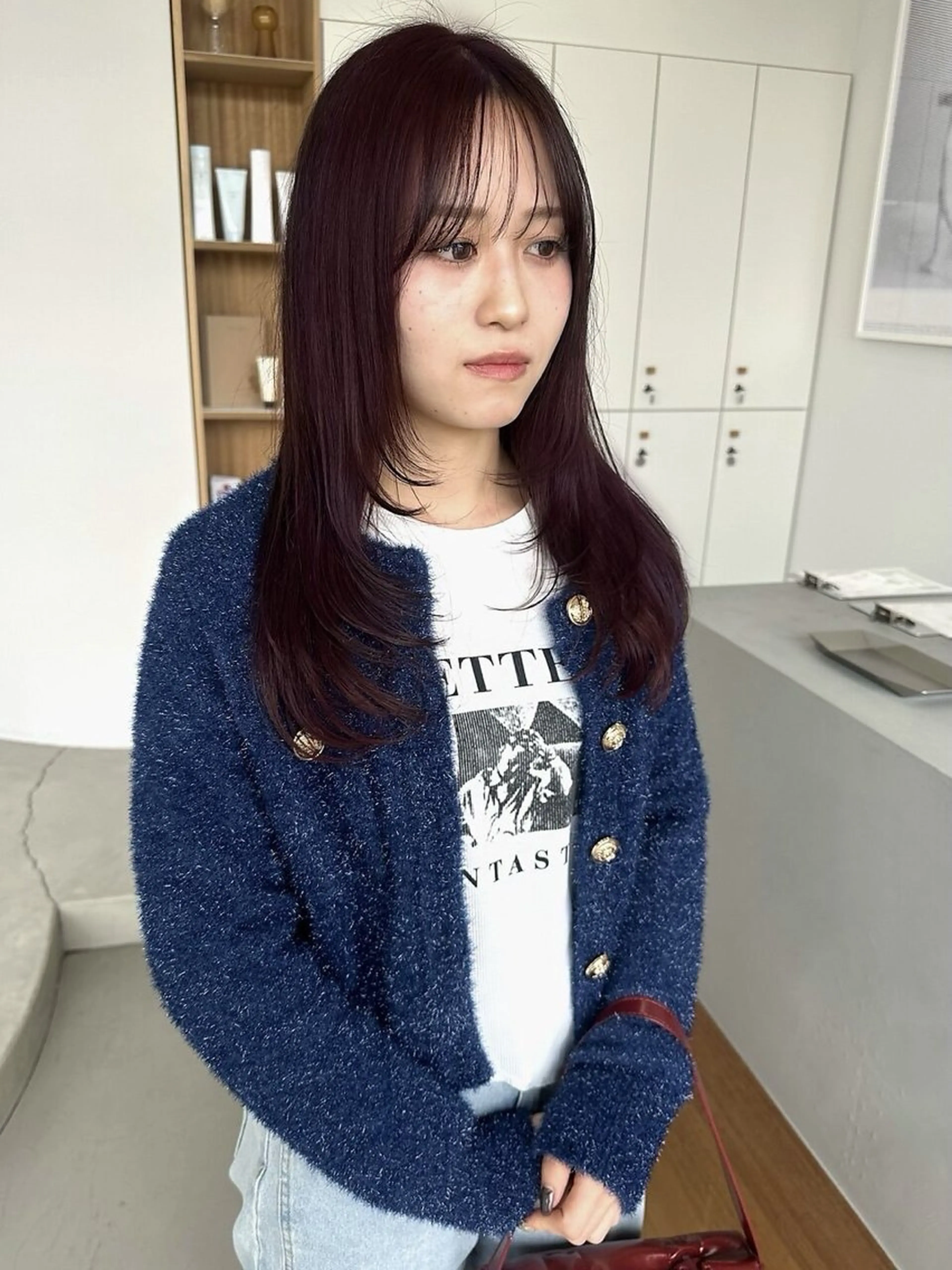 ロング カラー 🍒透明感カラー ストレート🍒moeのヘアスタイル