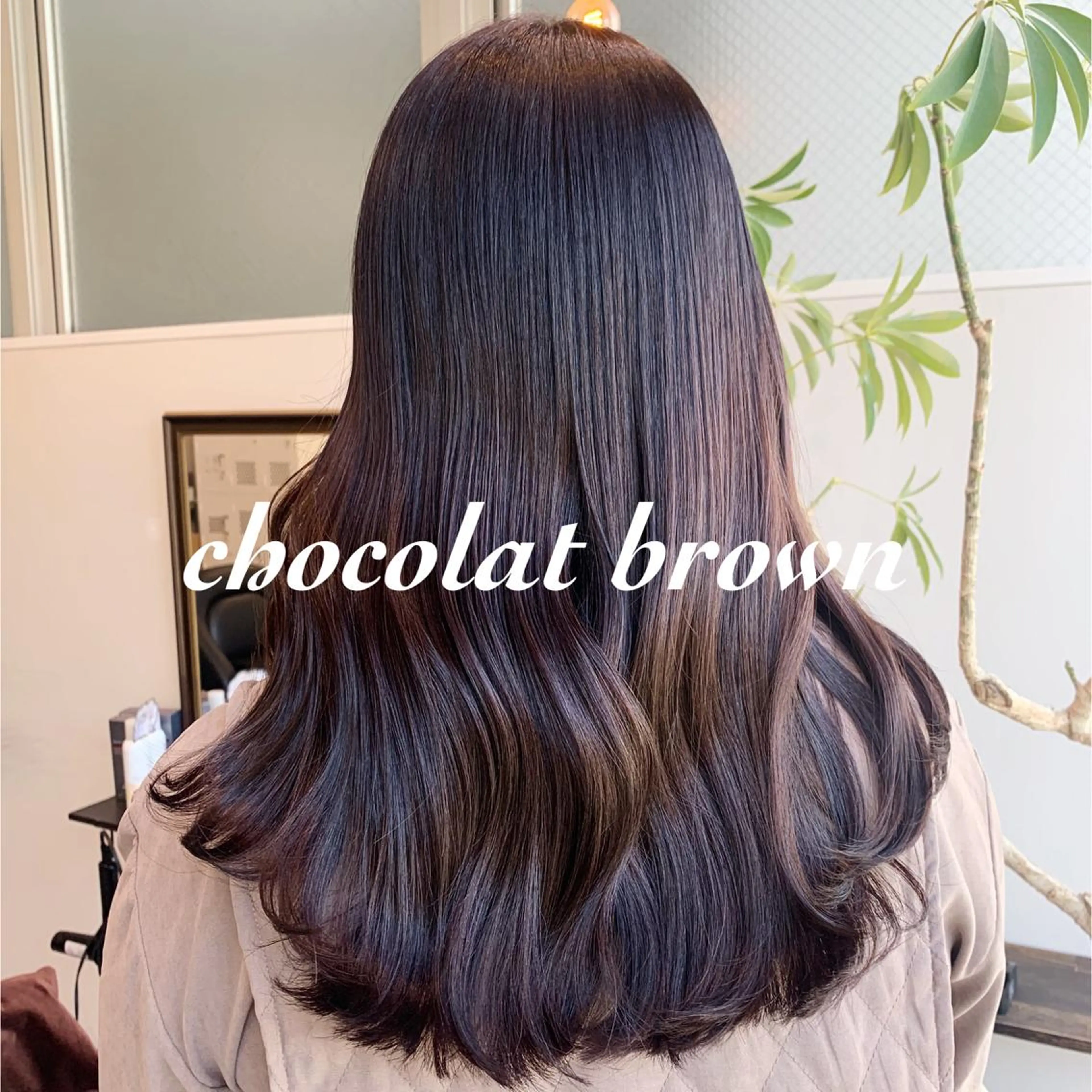 セミロング 髪質改善 縮毛矯正 トリートメント カット ヘアカラー トリートメント SALOWIN 銀座一丁目店所属・髪質改善/縮毛矯正 🎀小林 唯 🎀のヘアスタイル