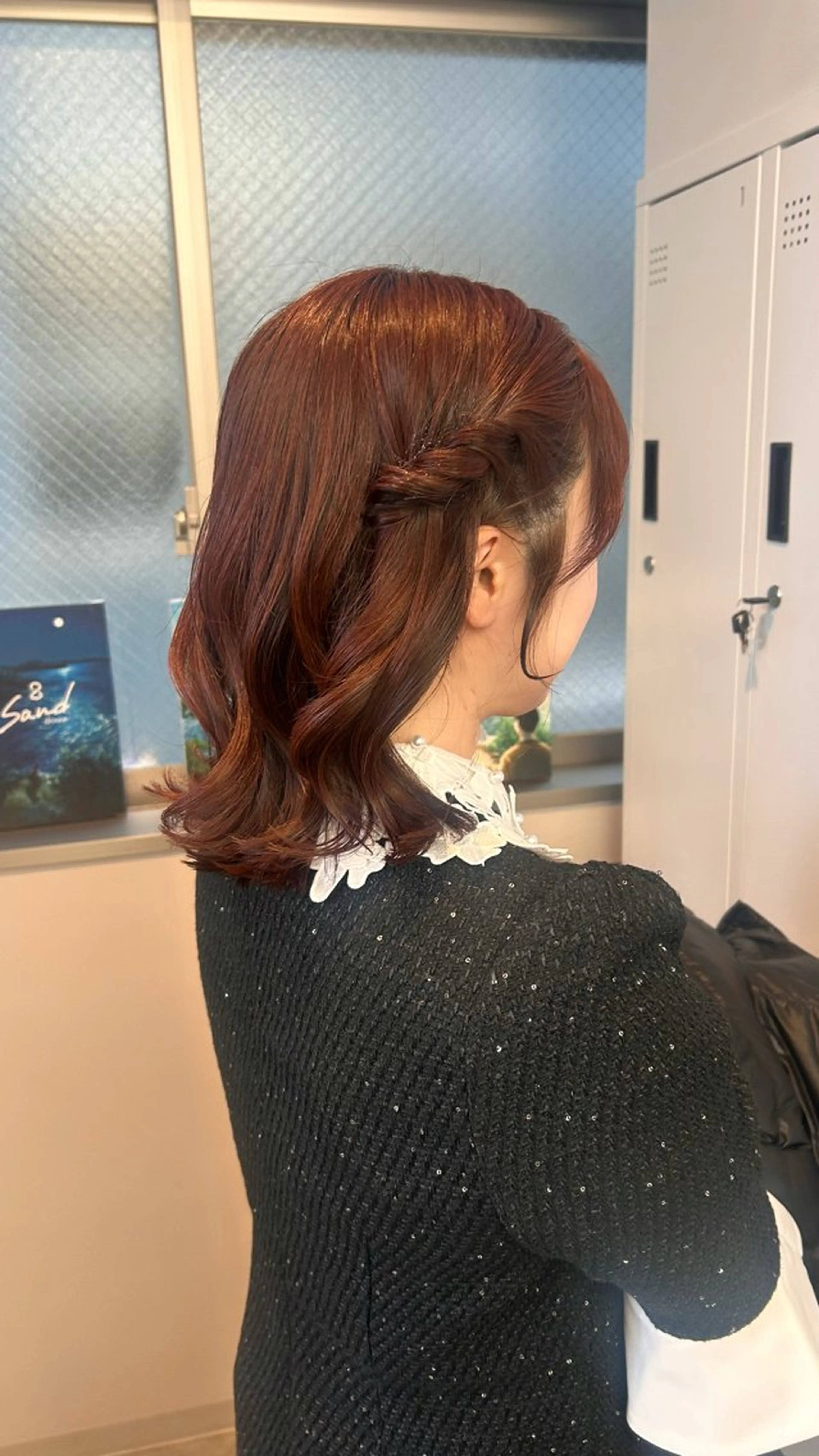 カット+ブリーチ無しダブルカラー+5stepトリートメントの写真