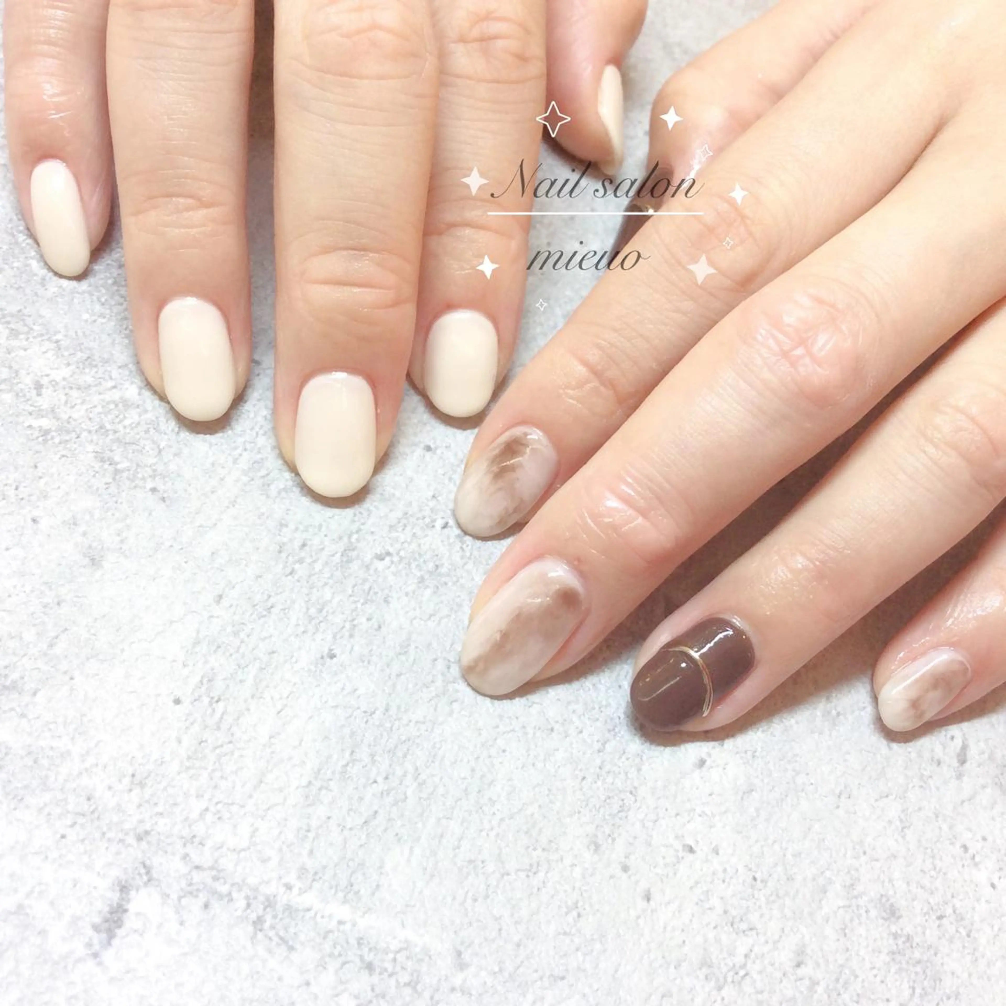 ネイル ハンドネイル ネイルサロン ミューオのネイルデザイン