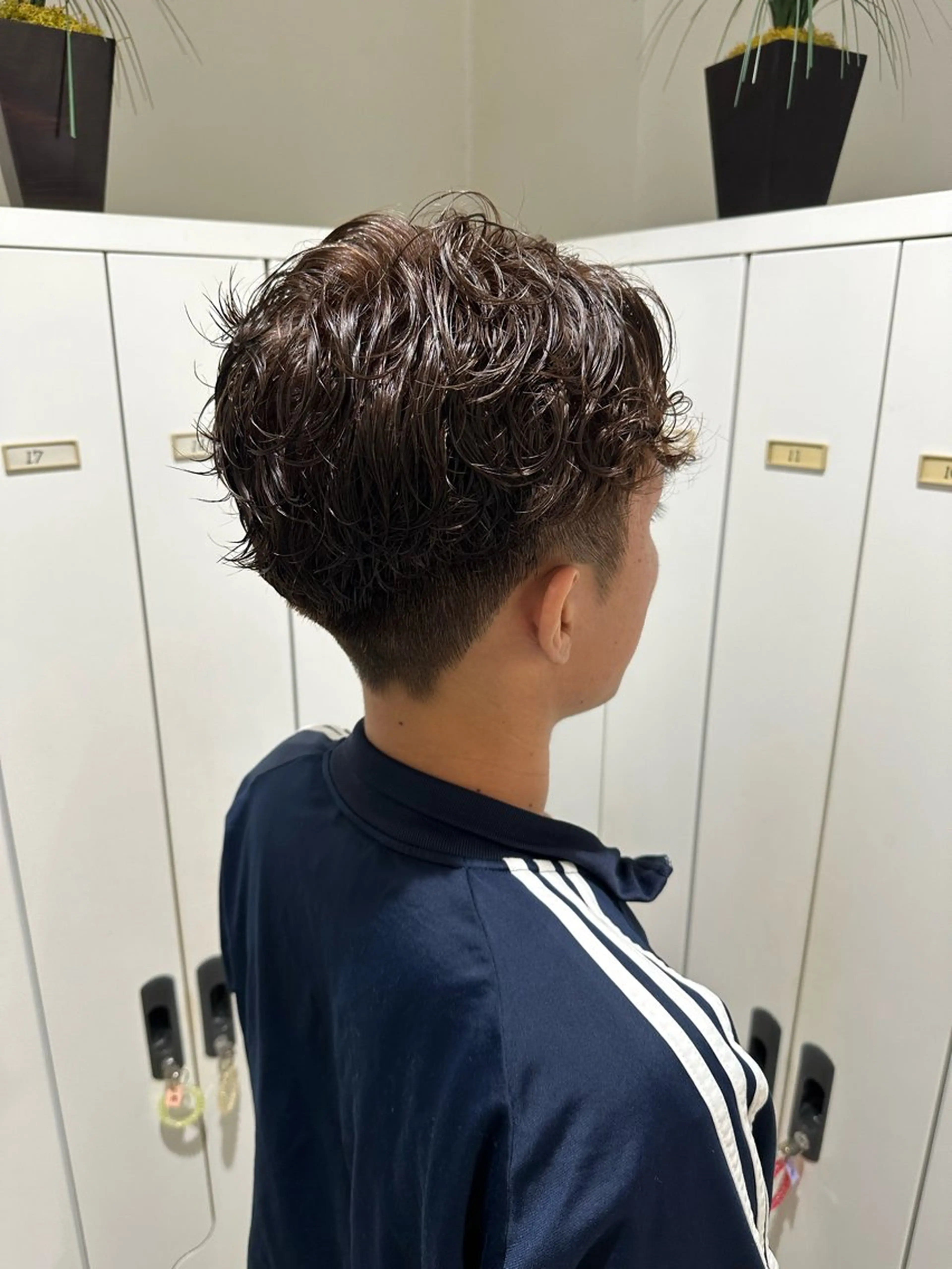 パーマ メンズ メンズパーマ カット パーマ 艶カラー/縮毛矯正/ ブリーチカラー/みなのヘアスタイル