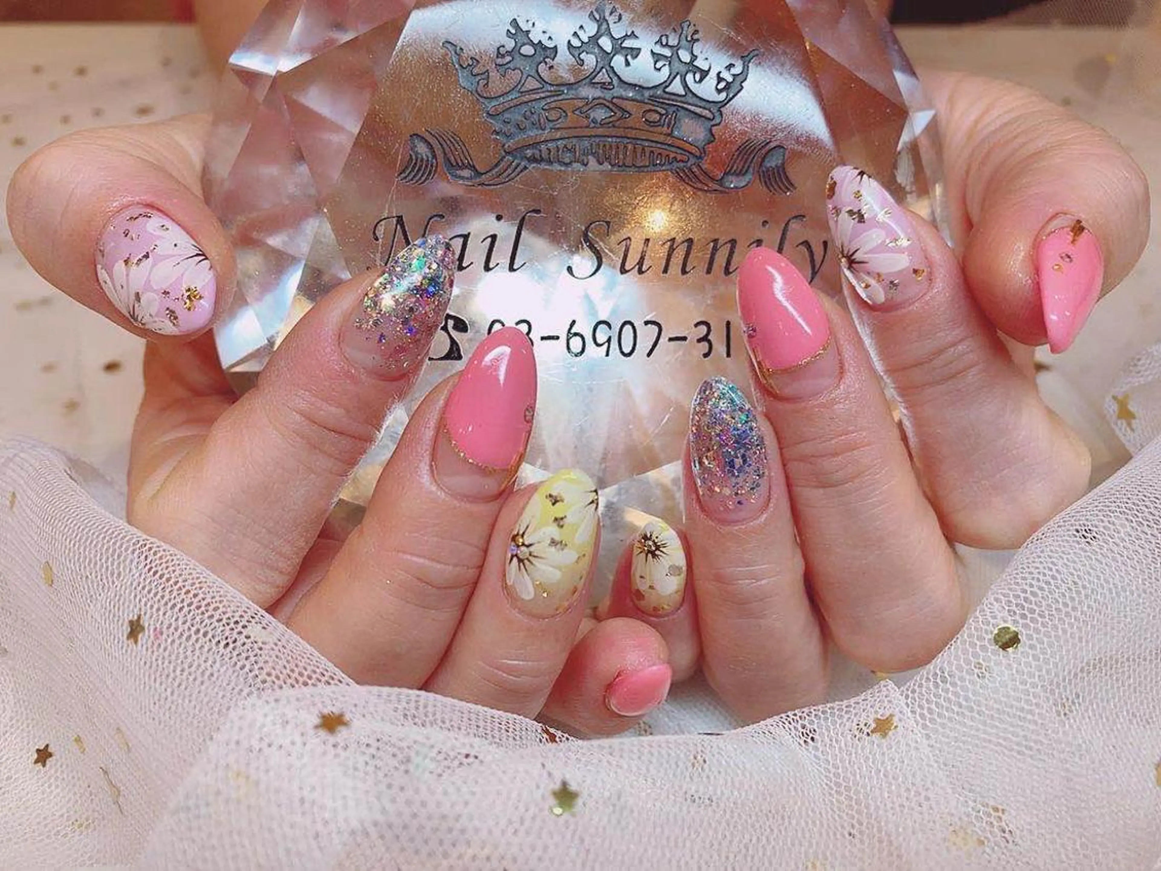 ネイル 長さだし専門店 M2　rikaのネイルデザイン