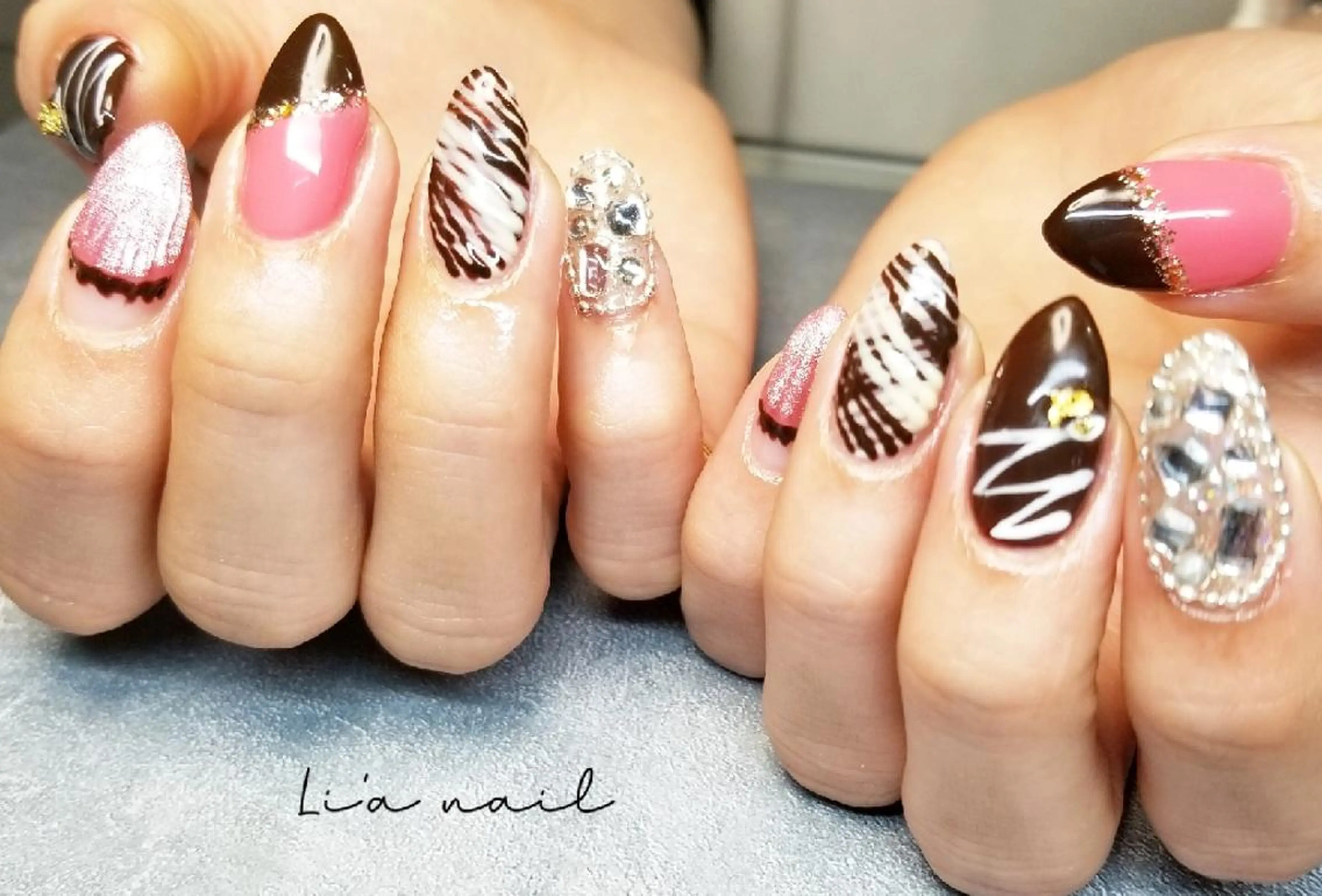 ネイル ハンドネイル ハンドケア Li'a  nailのネイルデザイン