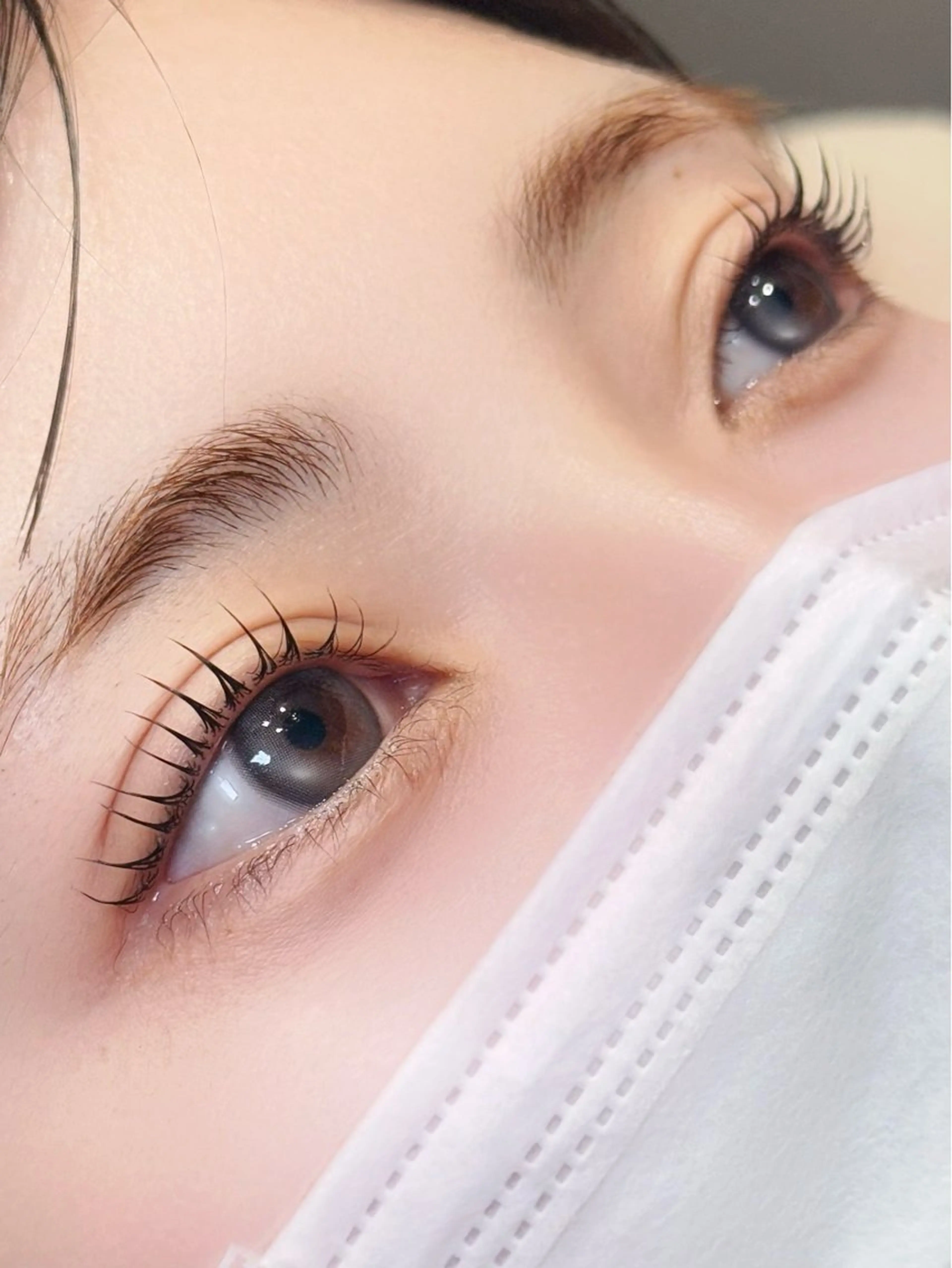 マツエク・マツパ ナチュラル 一重×まつ毛パーマ マツパ SALON VILLAGE所属・cherien 梅津のマツエク・マツパデザイン