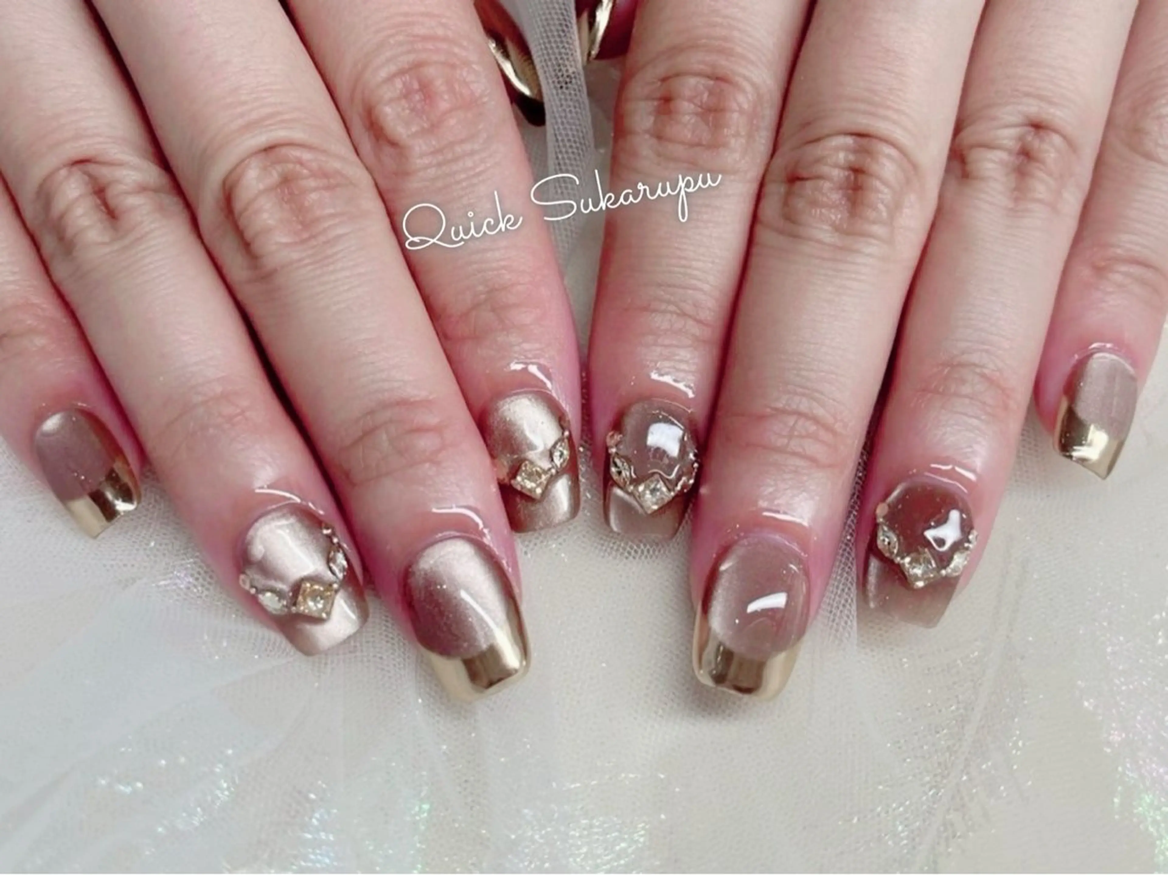 ネイル ハンドネイル Quick Sukarupu 高田馬場店所属・Quick Sukarupuのネイルデザイン