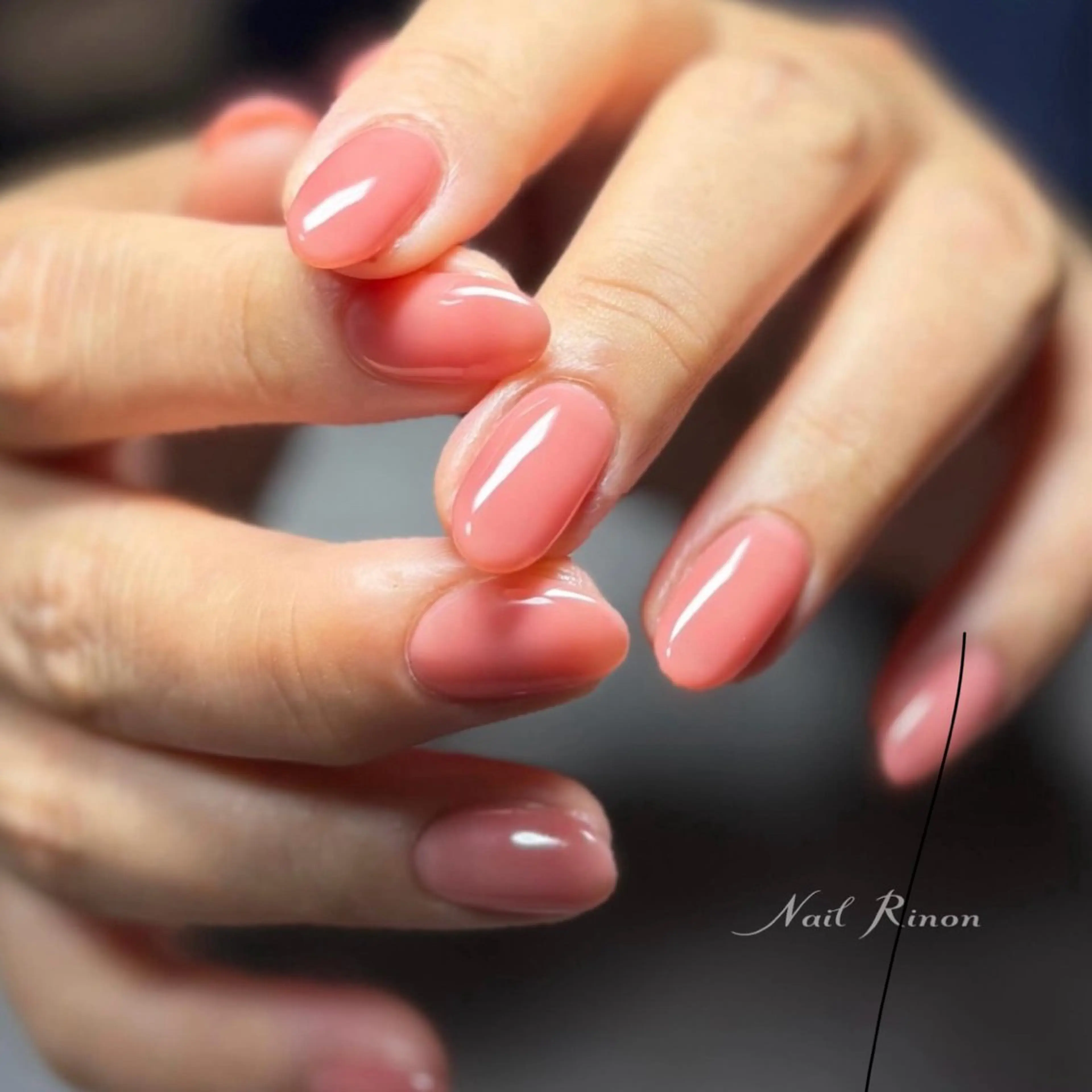 ネイル ワンカラーネイル ハンドネイル Nail Rinonのネイルデザイン