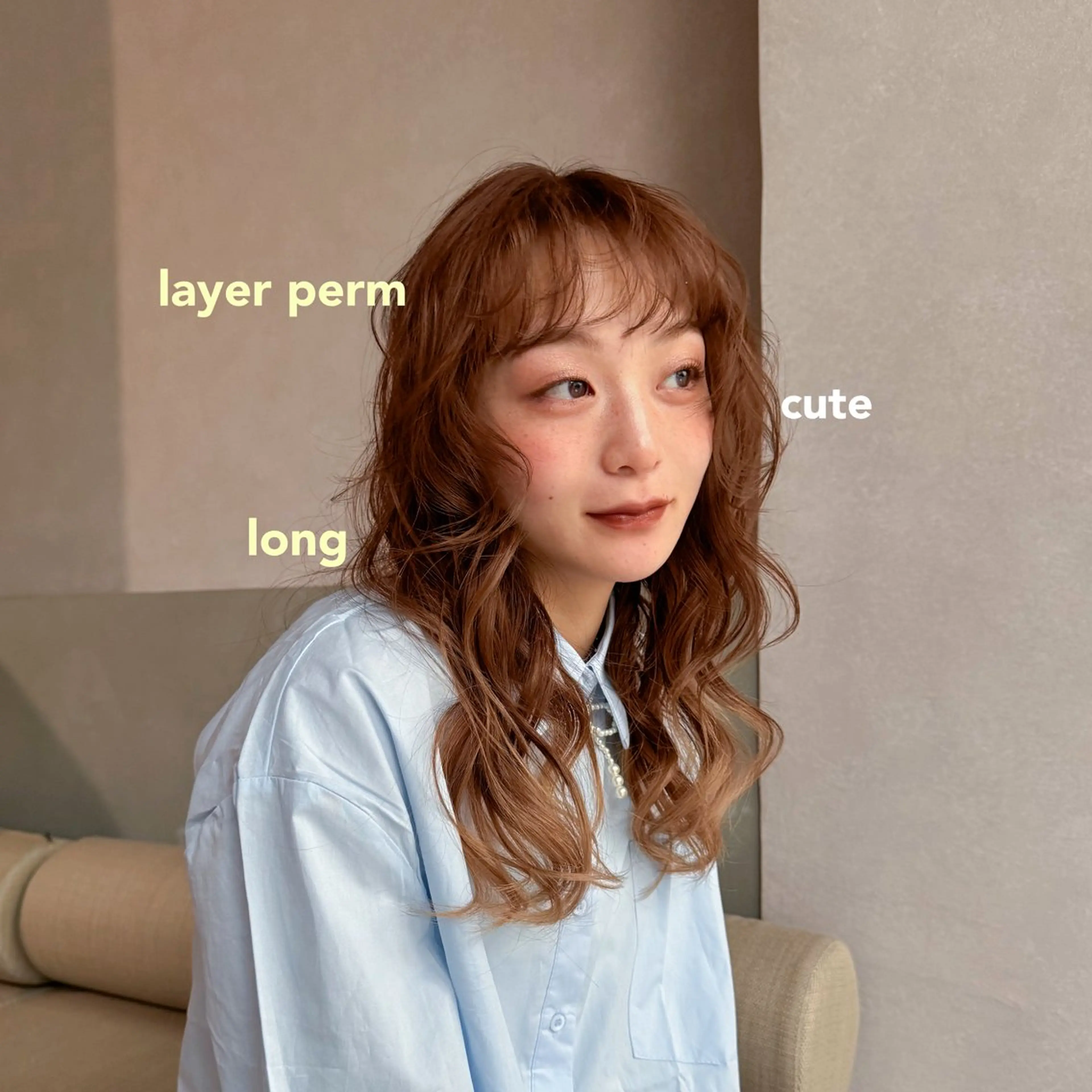 セミロング パーマ joemi by unami所属・Aya/パーマ /表参道のヘアスタイル