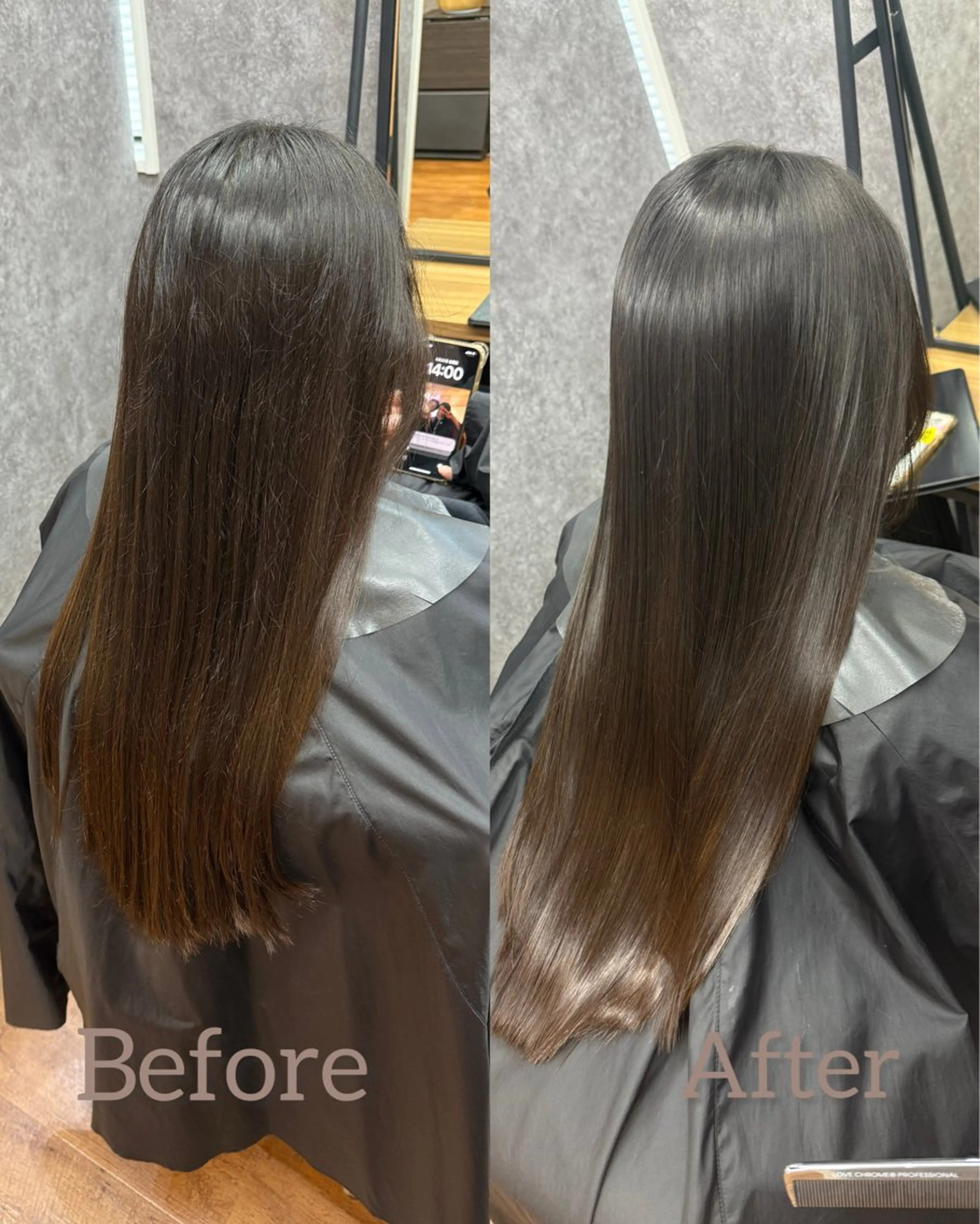 ロング カット 縮毛矯正 トリートメント cocoa【ココア】船橋所属・Cocoa船橋🦄 chinamiのヘアスタイル