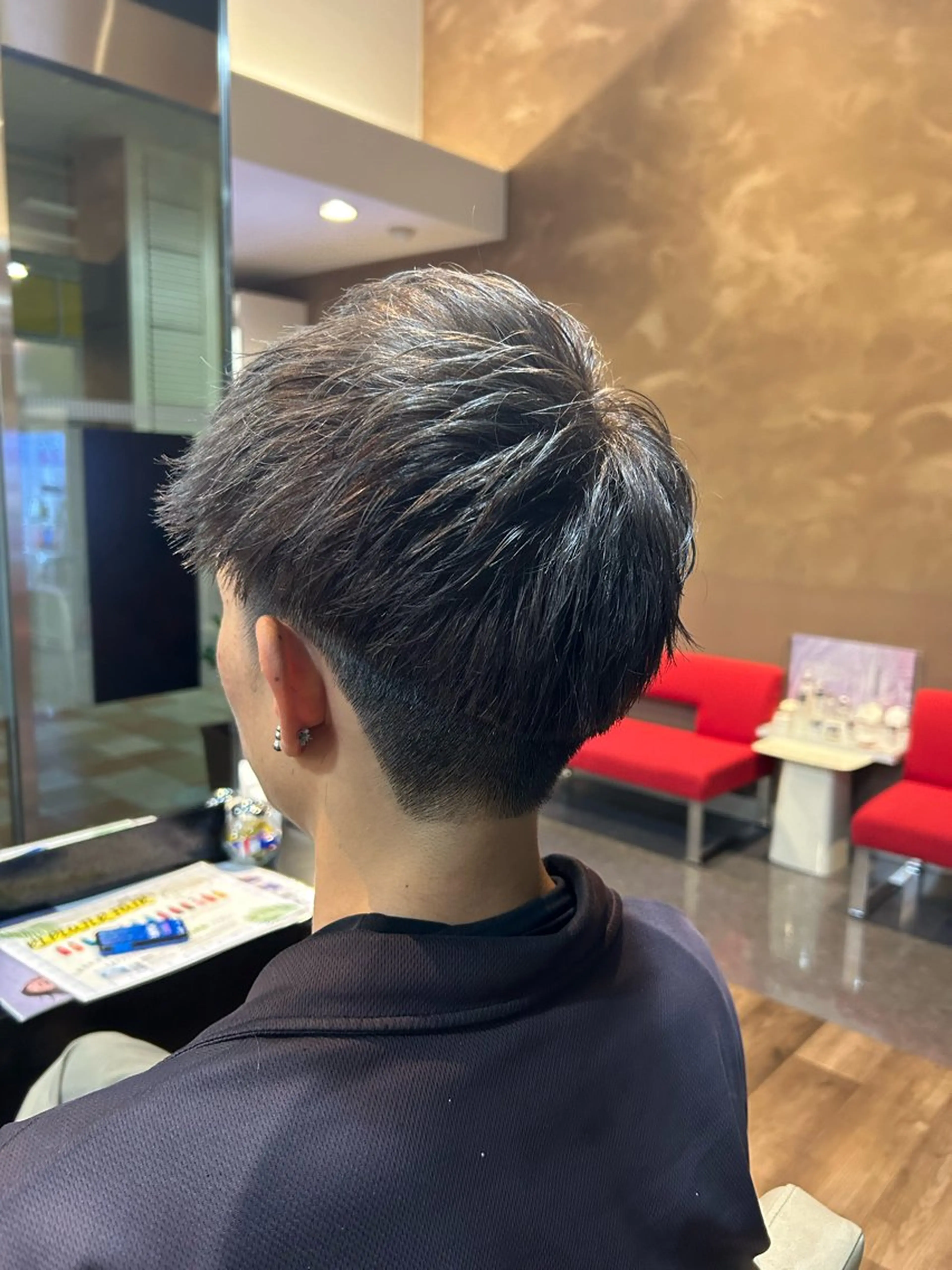 メンズカットの写真