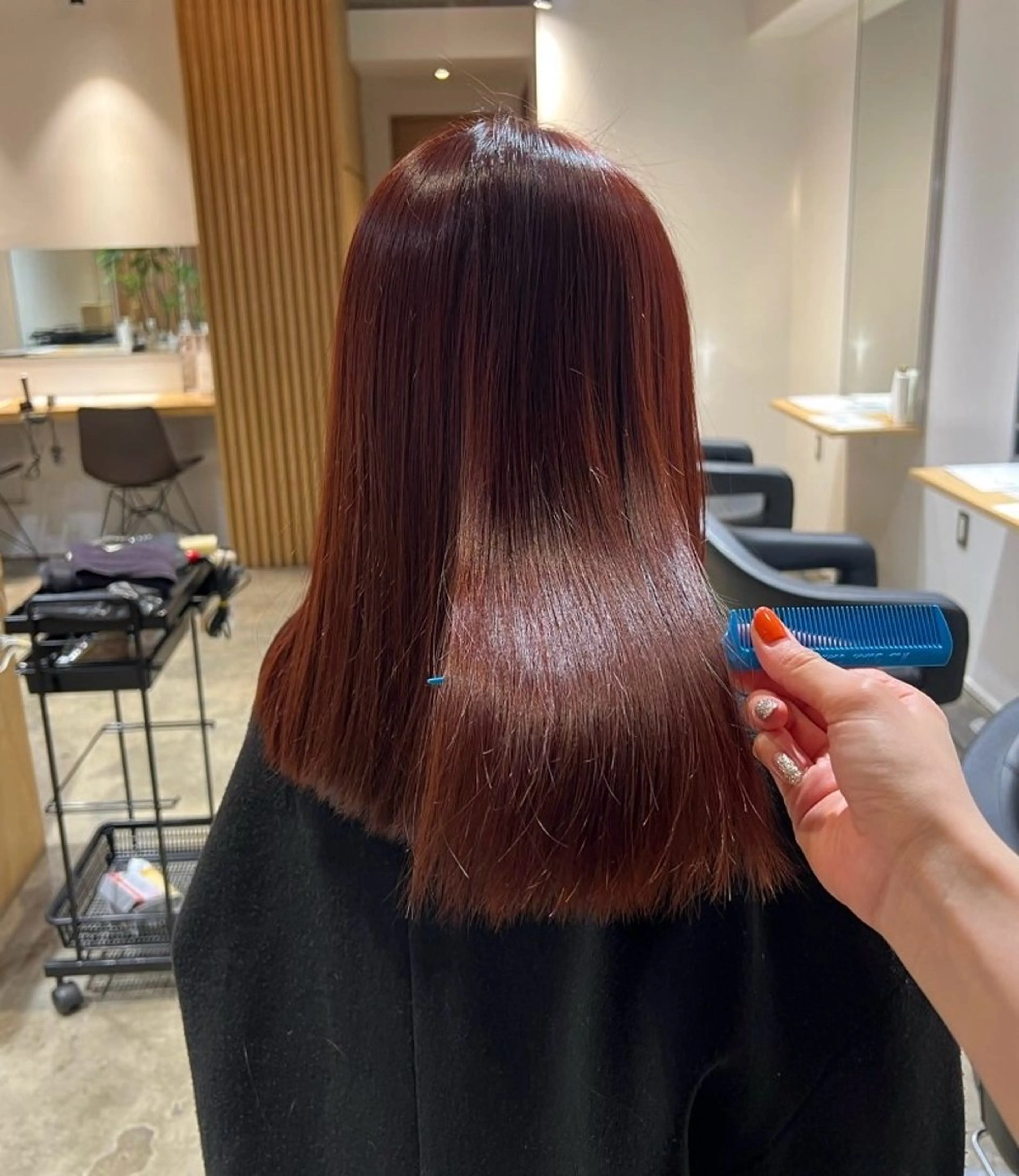 ロング カット ヘアカラー 🤎カット/ブリーチ /縮毛矯正/大宮🤎のヘアスタイル