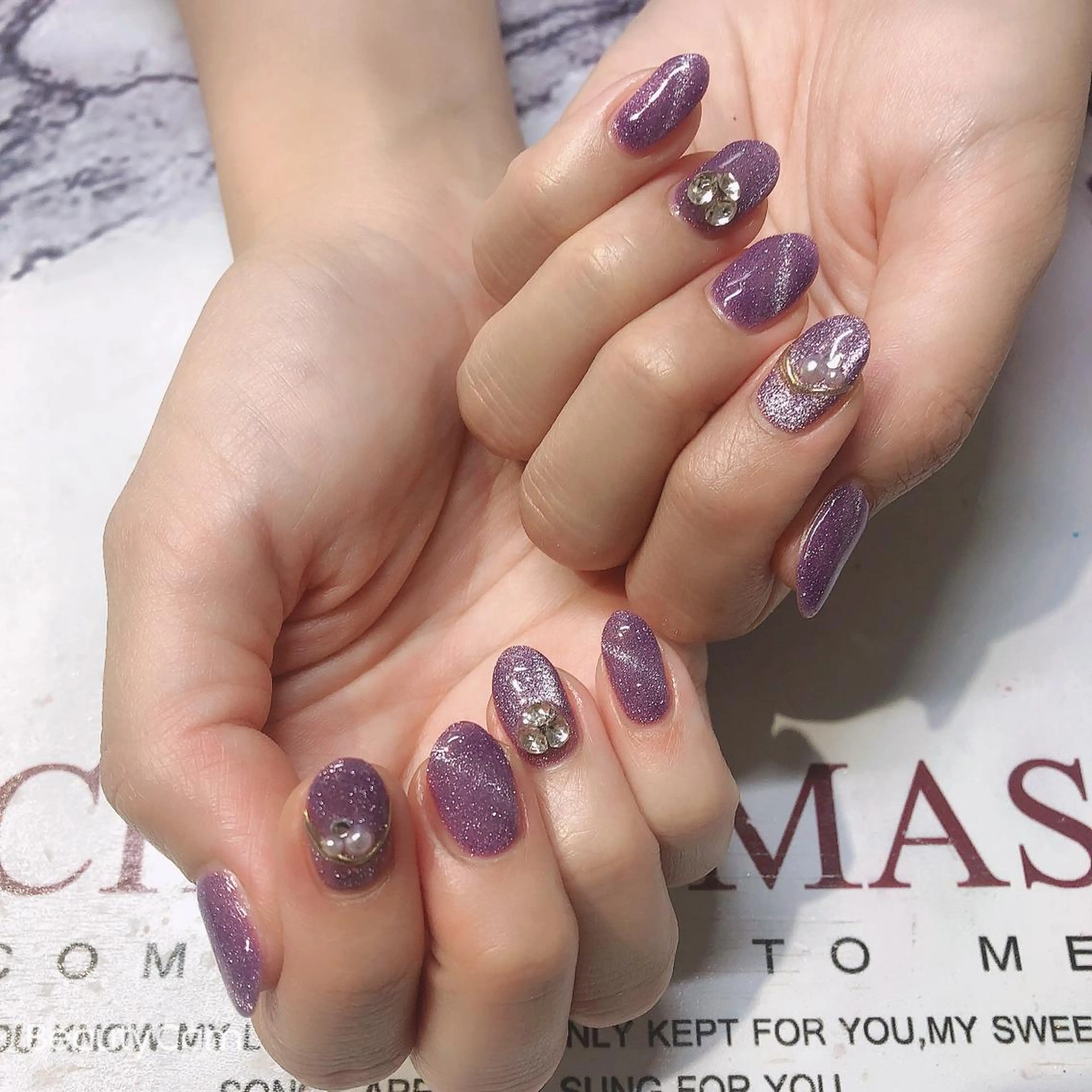 ネイル ハンドネイル Guarendo錦糸町店所属・ガレンドウ 白澤 愛子のネイルデザイン