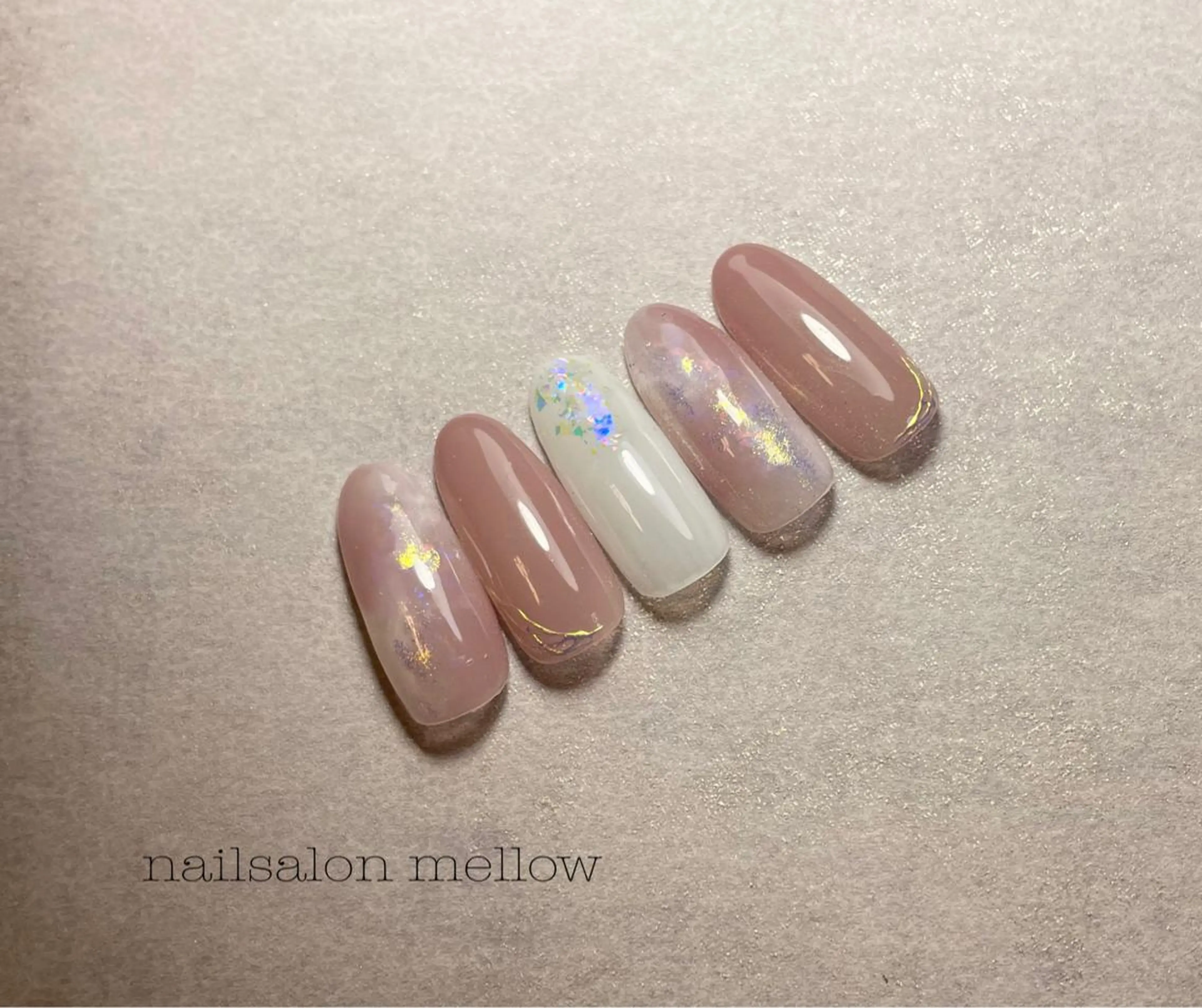 ネイル ニュアンスネイル ピンク 大山 浩美のネイルデザイン