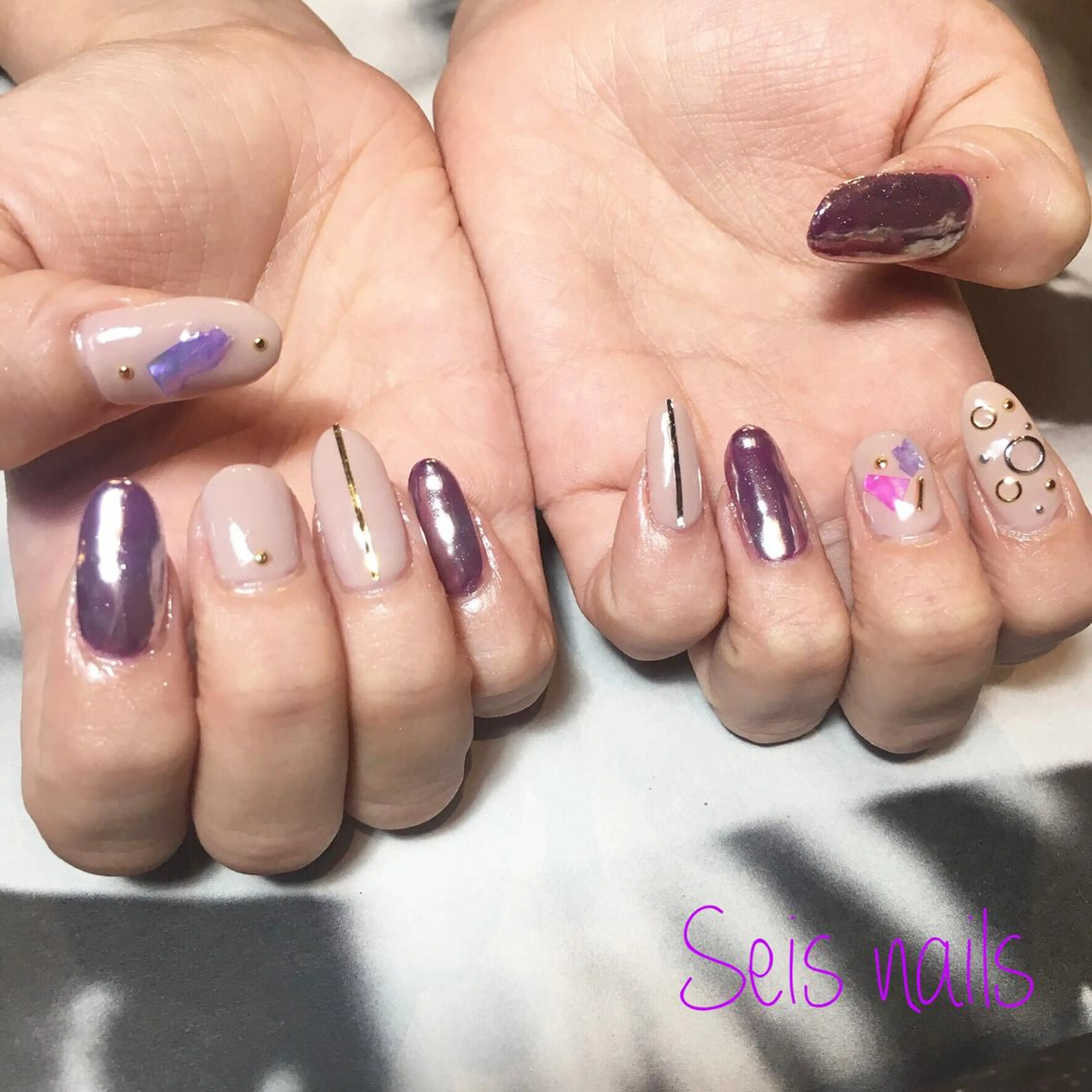 ネイル Seis Shihoのネイルデザイン