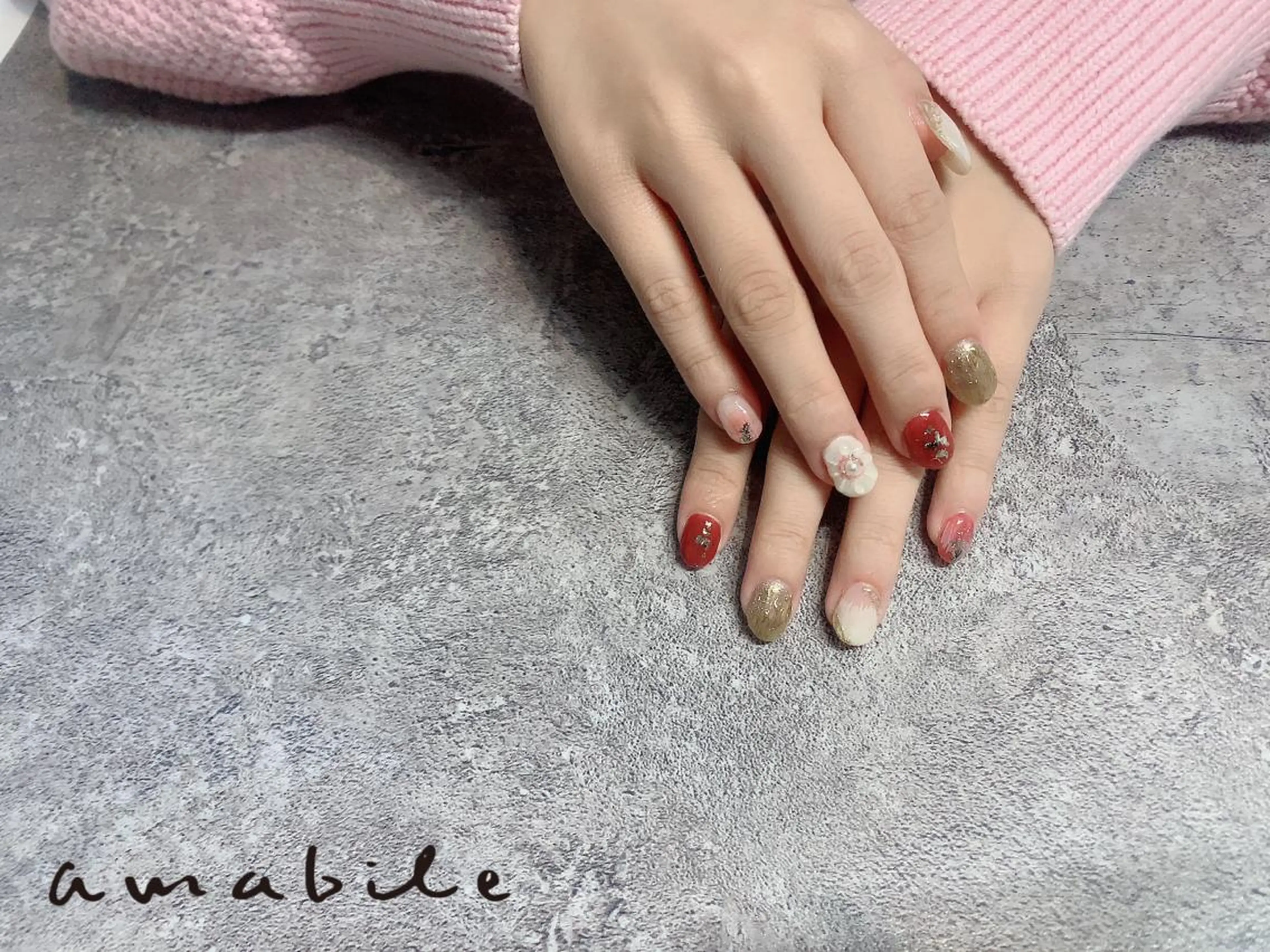 ネイル amabile nailのネイルデザイン