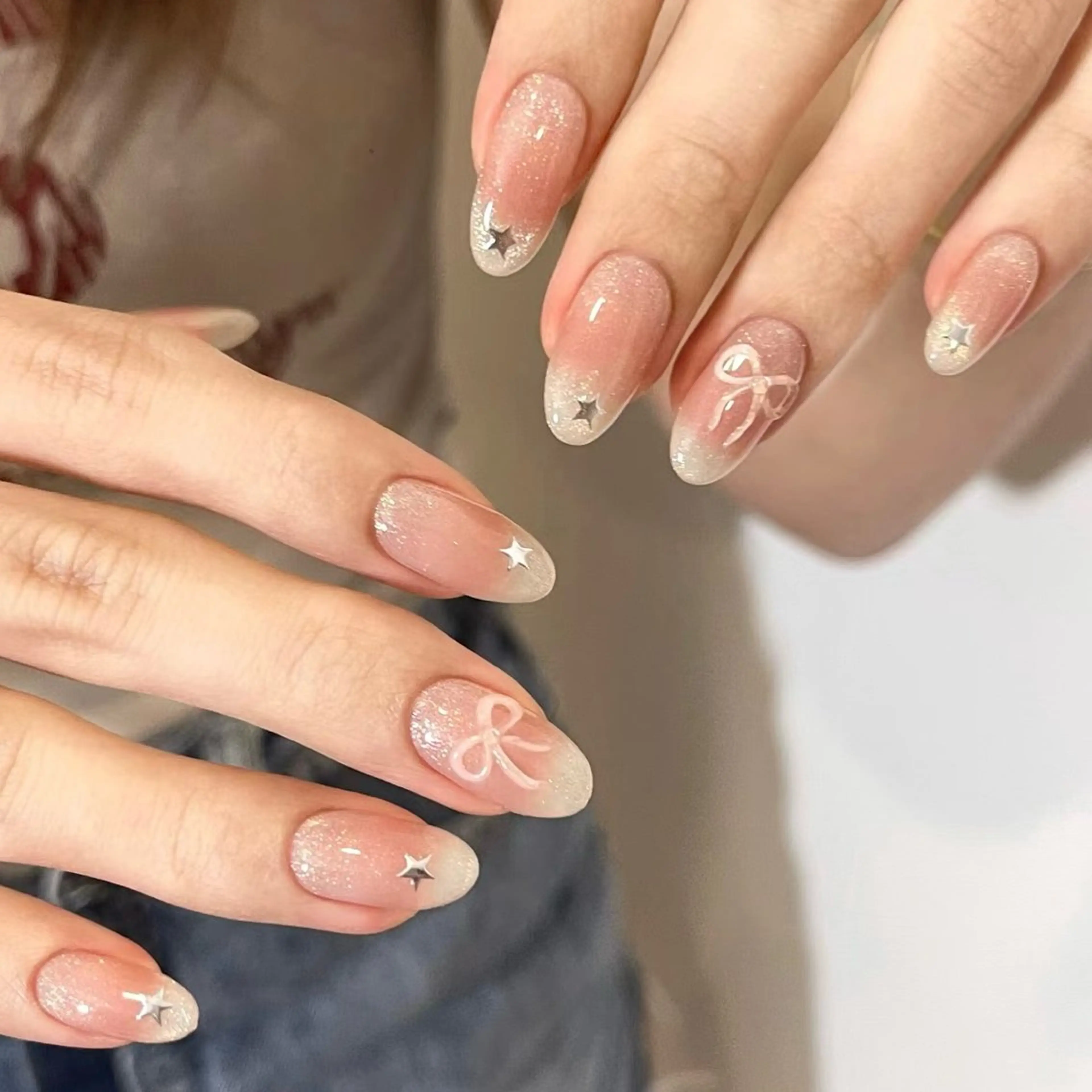 ネイル ハンドネイル By moonネイル 🌷ワンホン/韓国風のネイルデザイン