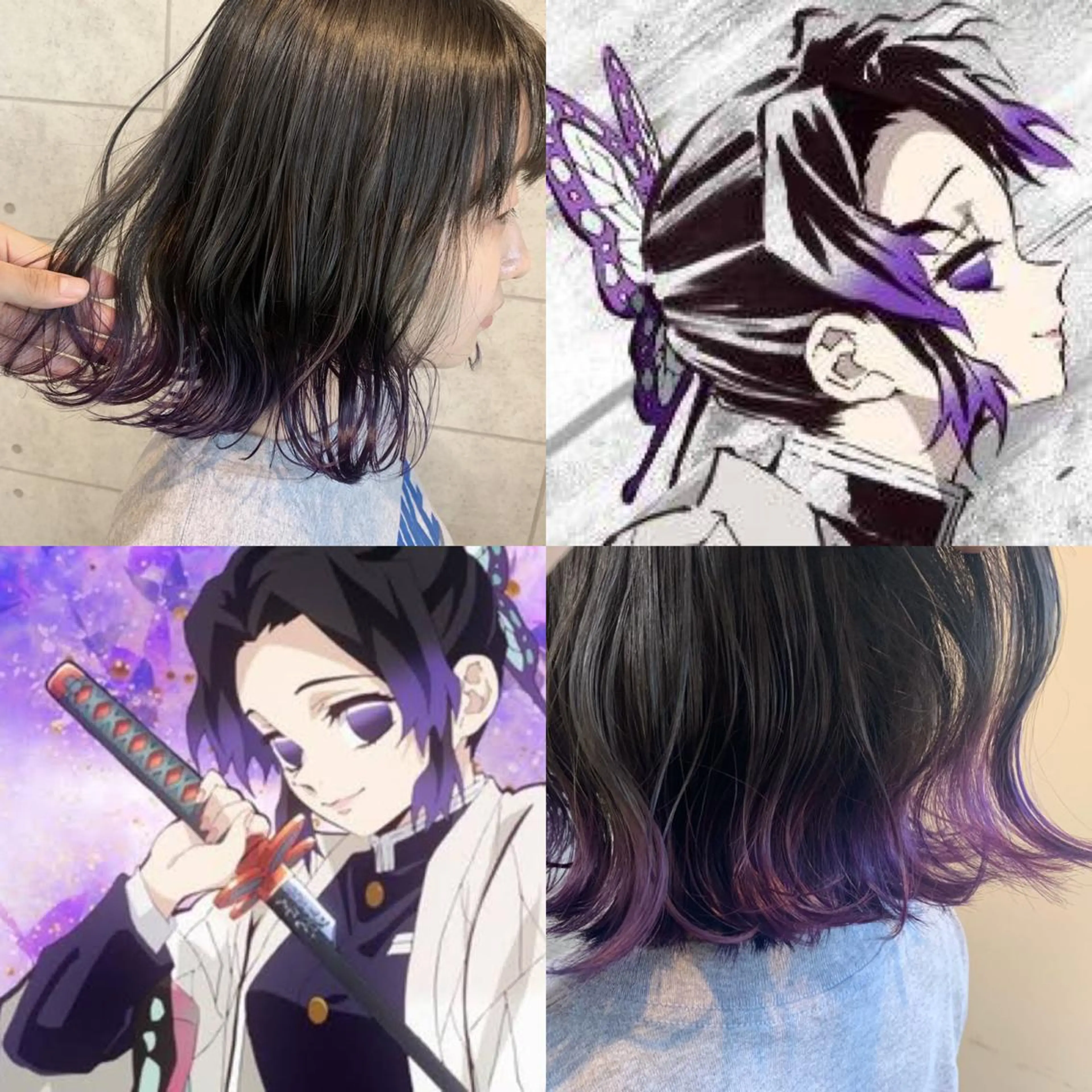 セミロング カラー ヘアアレンジ 🌿‬ ܸAir 透明感🌱西村知佳のヘアスタイル