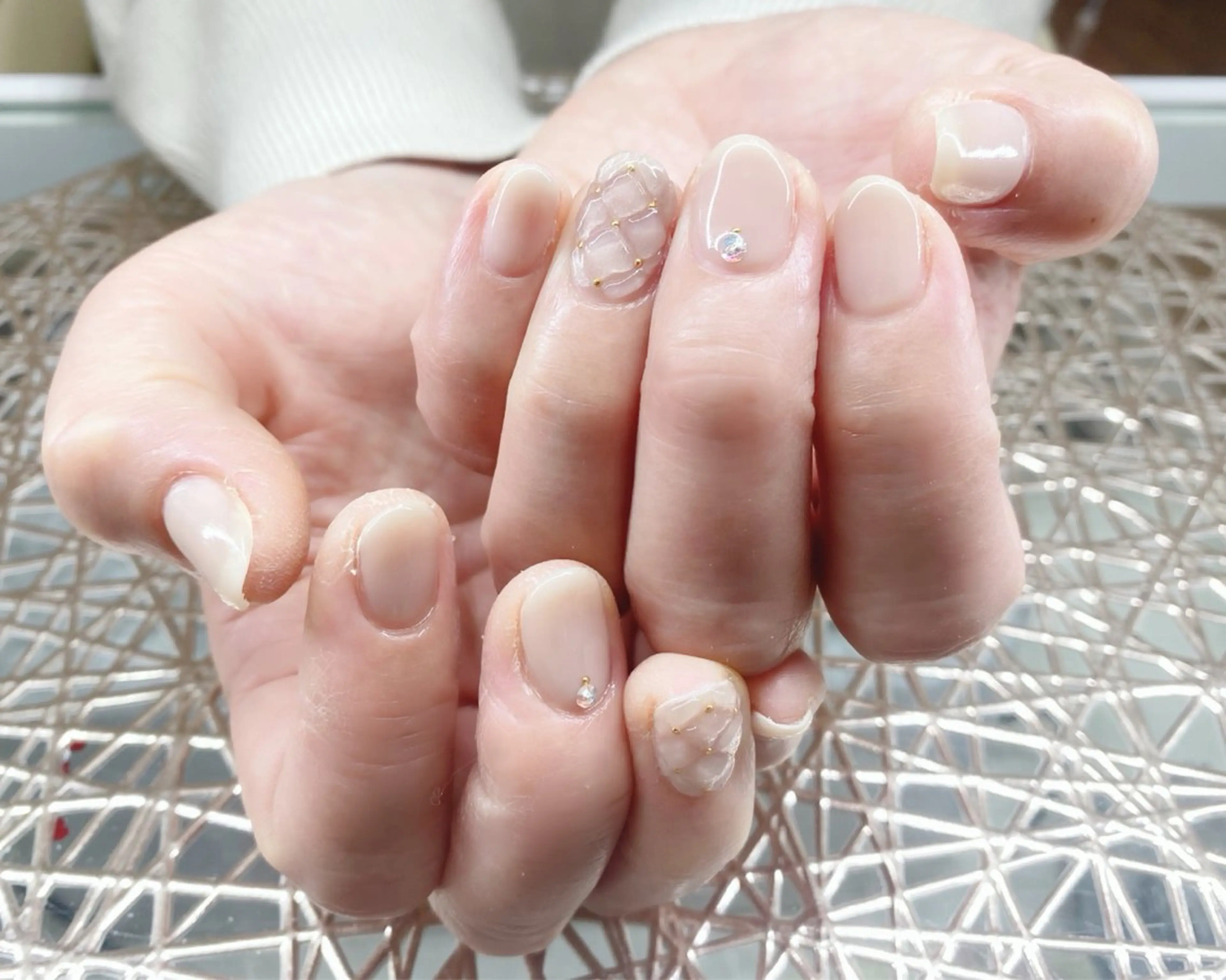 ネイル 持ち込み ハンドネイル ネイルサロン nail_upのネイルデザイン