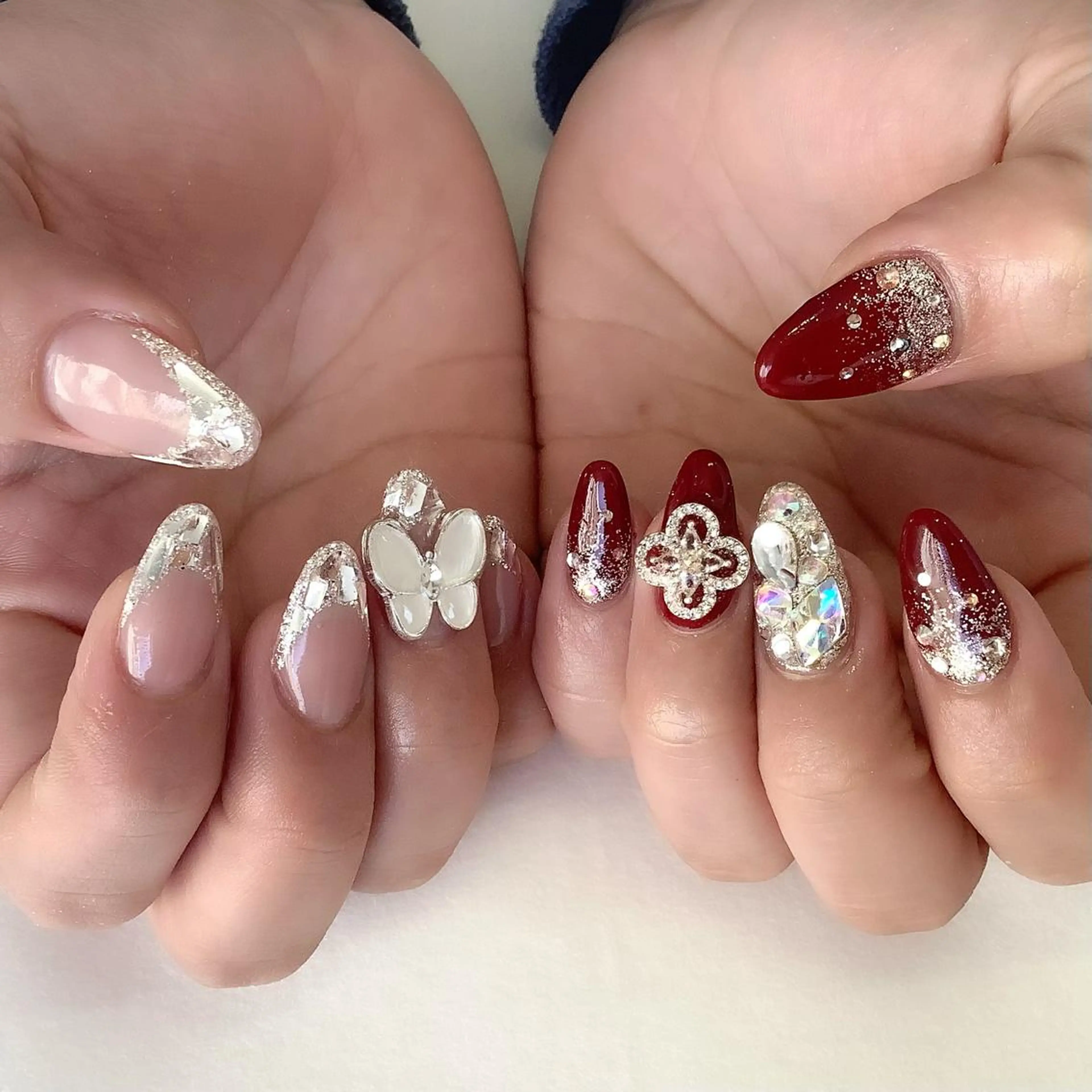 ネイル ハンドネイル 💎🐰 saki. m 🐰💎のネイルデザイン