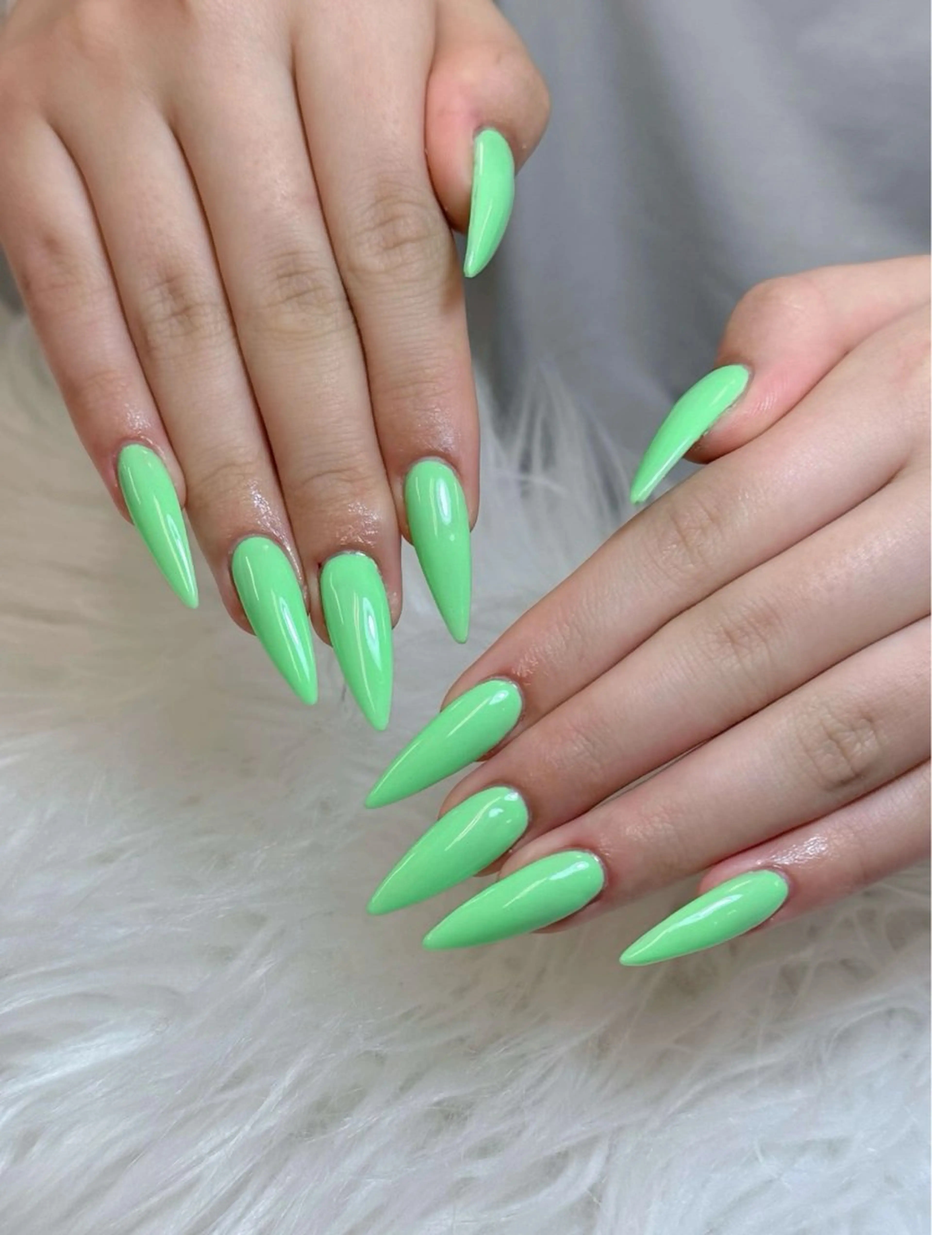 ネイル アートネイル オーロラネイル チークネイル 長さ出し フットネイル ハンドネイル Chan nailsのネイルデザイン