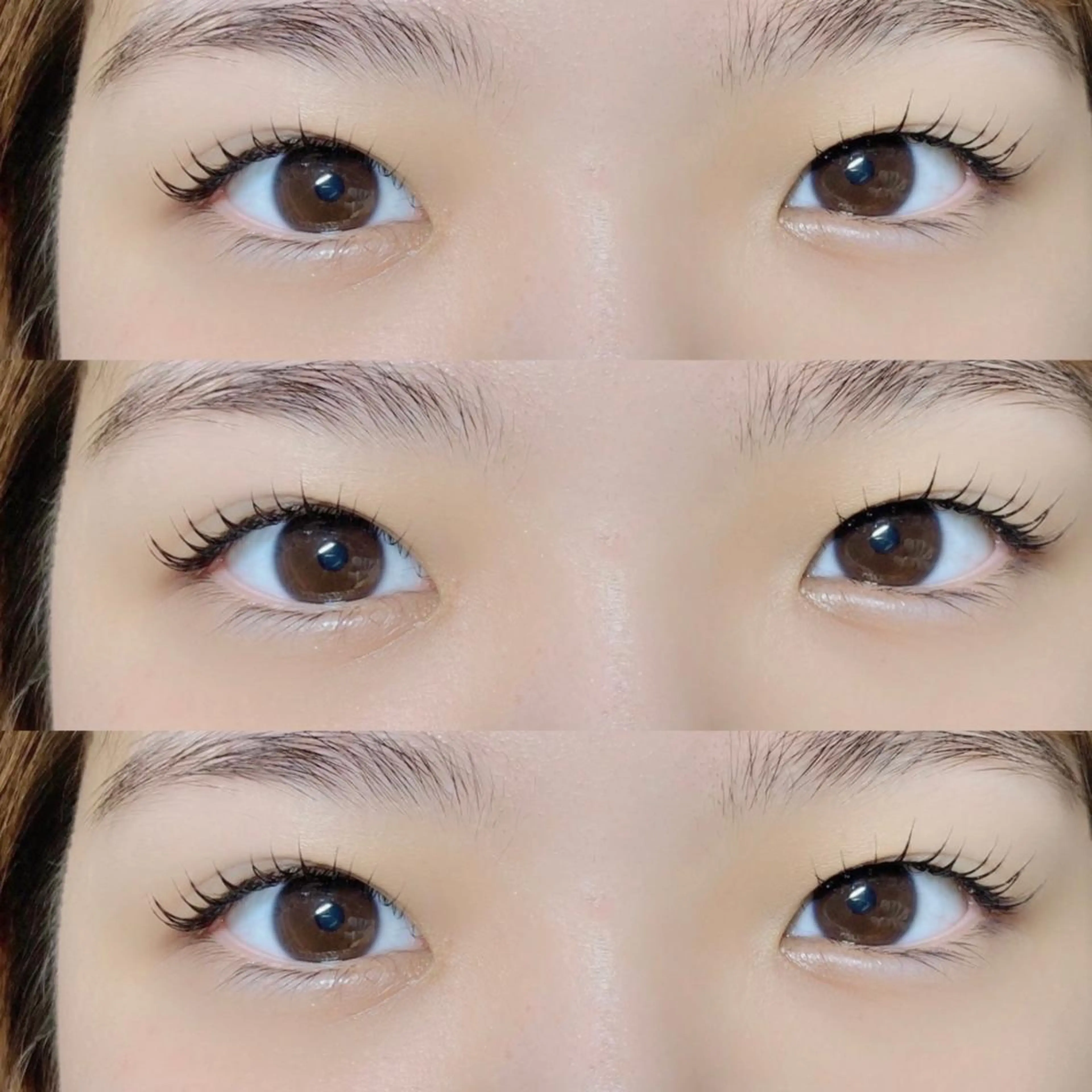 ミディアム カラー パーマ キッズ ネイル マツエク・マツパ アイブロウ 𓊆ᶠᵉᵉʸ𓊇 ᶜᴴᴵᴴᴬᴿᵁのマツエク・マツパデザイン