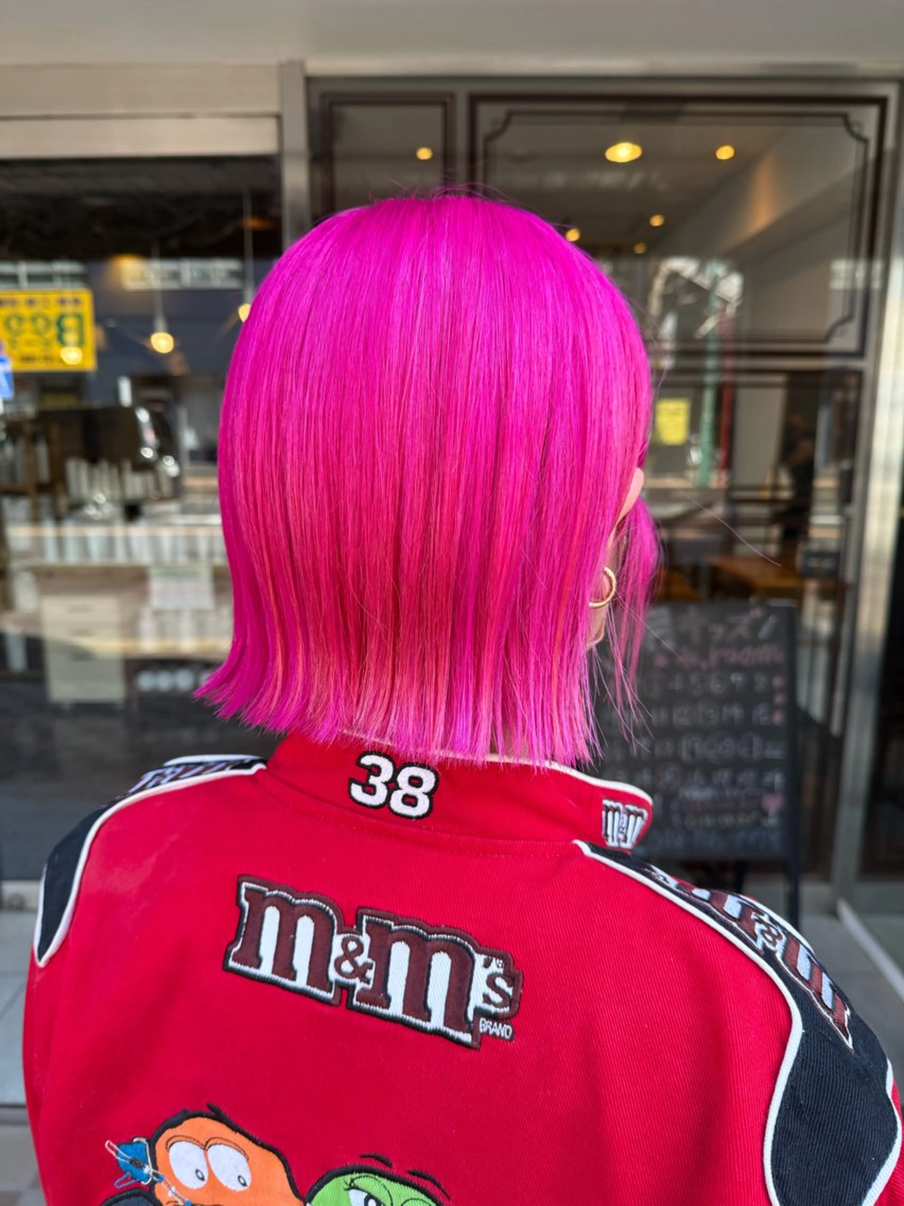 ショート カラー ブリーチ ダブルカラー ハイトーンカラー ピンクカラー おくだ　りお /ハイトーンカラーのヘアスタイル