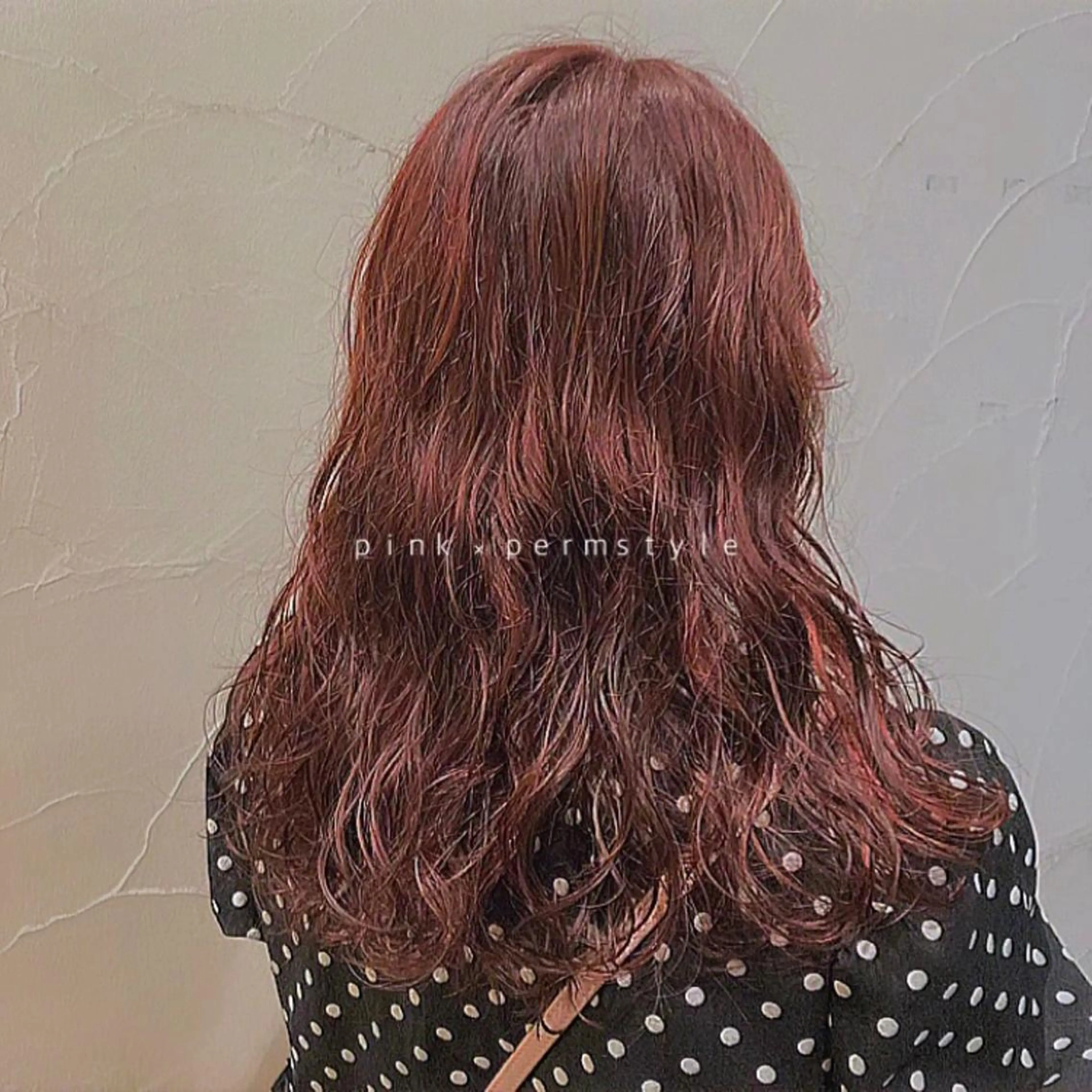 ロング カット パーマ パーマ/名古屋パーマ / コデラ ナナホのヘアスタイル