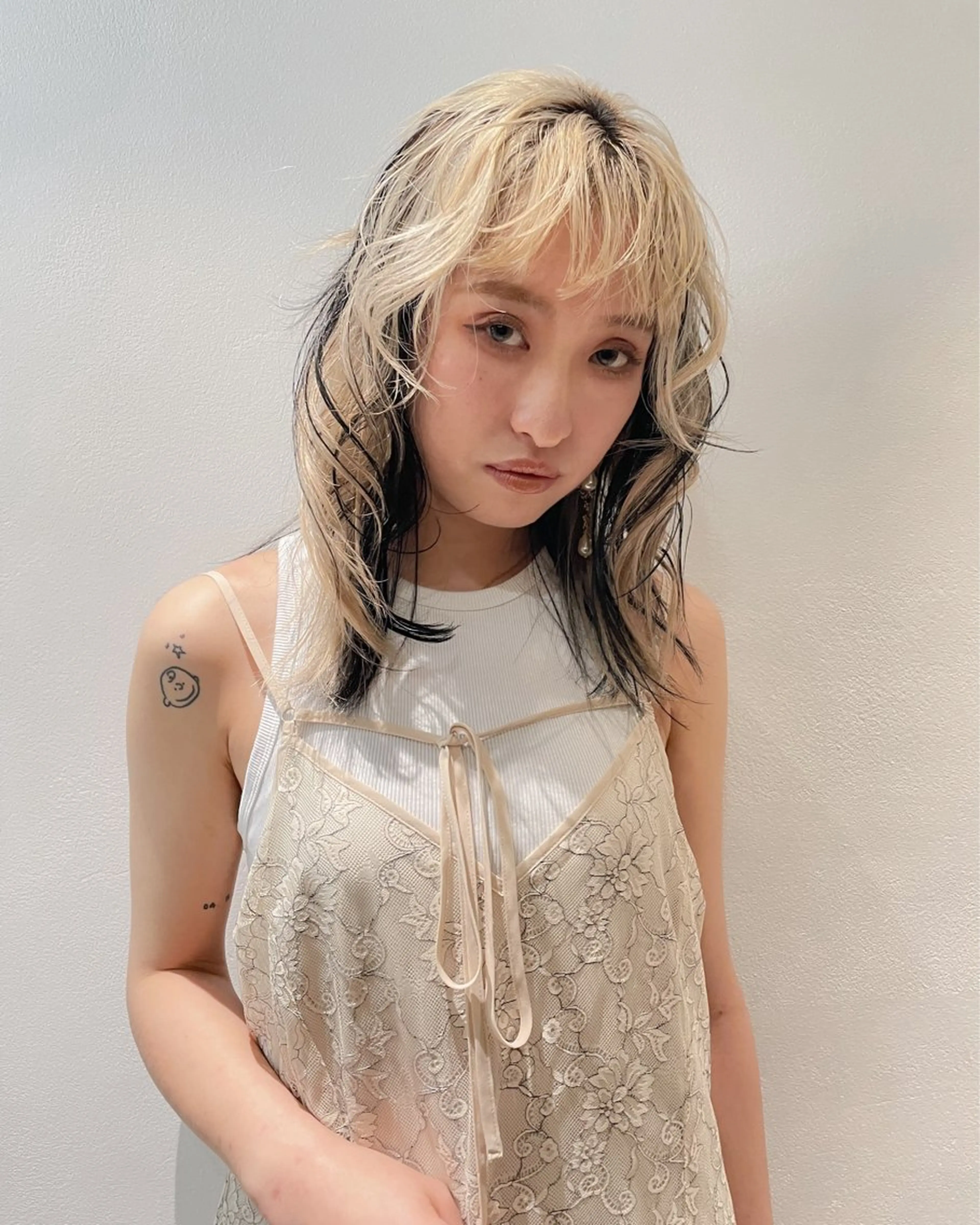 ミディアム カラー BoomBOX所属・HIBIKI/原宿 ハッシュカット🪄のヘアスタイル