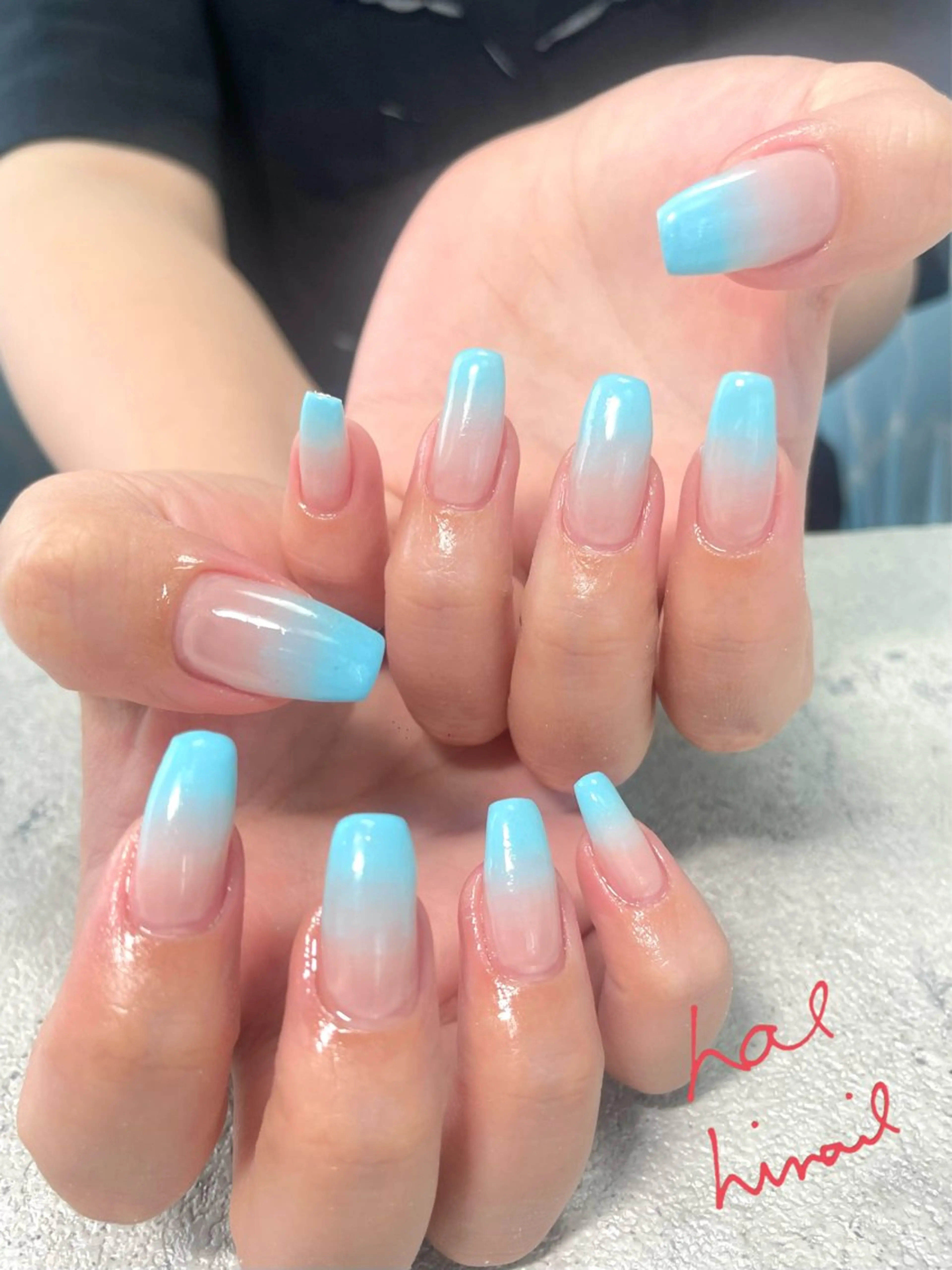 ネイル グラデーション はるひな ねいるのネイルデザイン