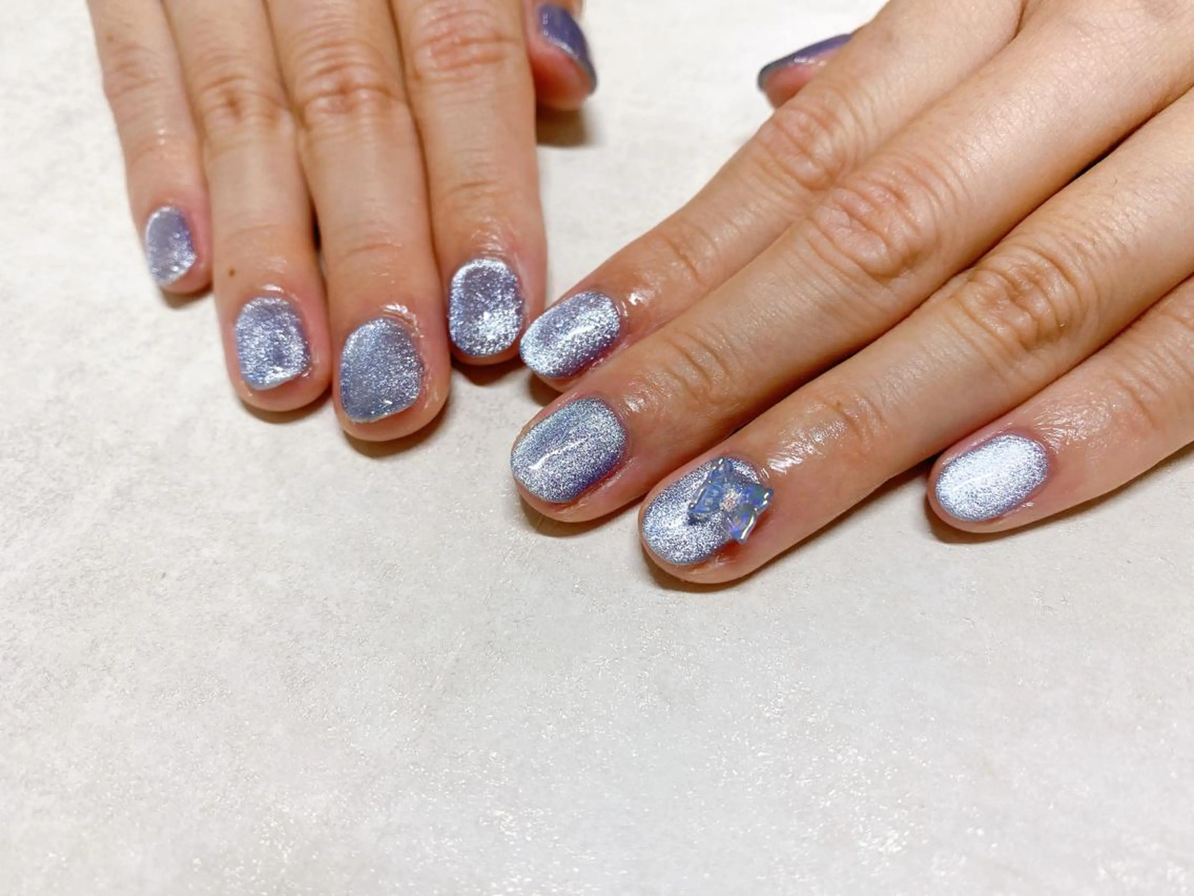 ネイル オーロラネイル フラワーネイル フットネイル フレンチネイル ジェルネイル Mogu nail 二子玉川のネイルデザイン