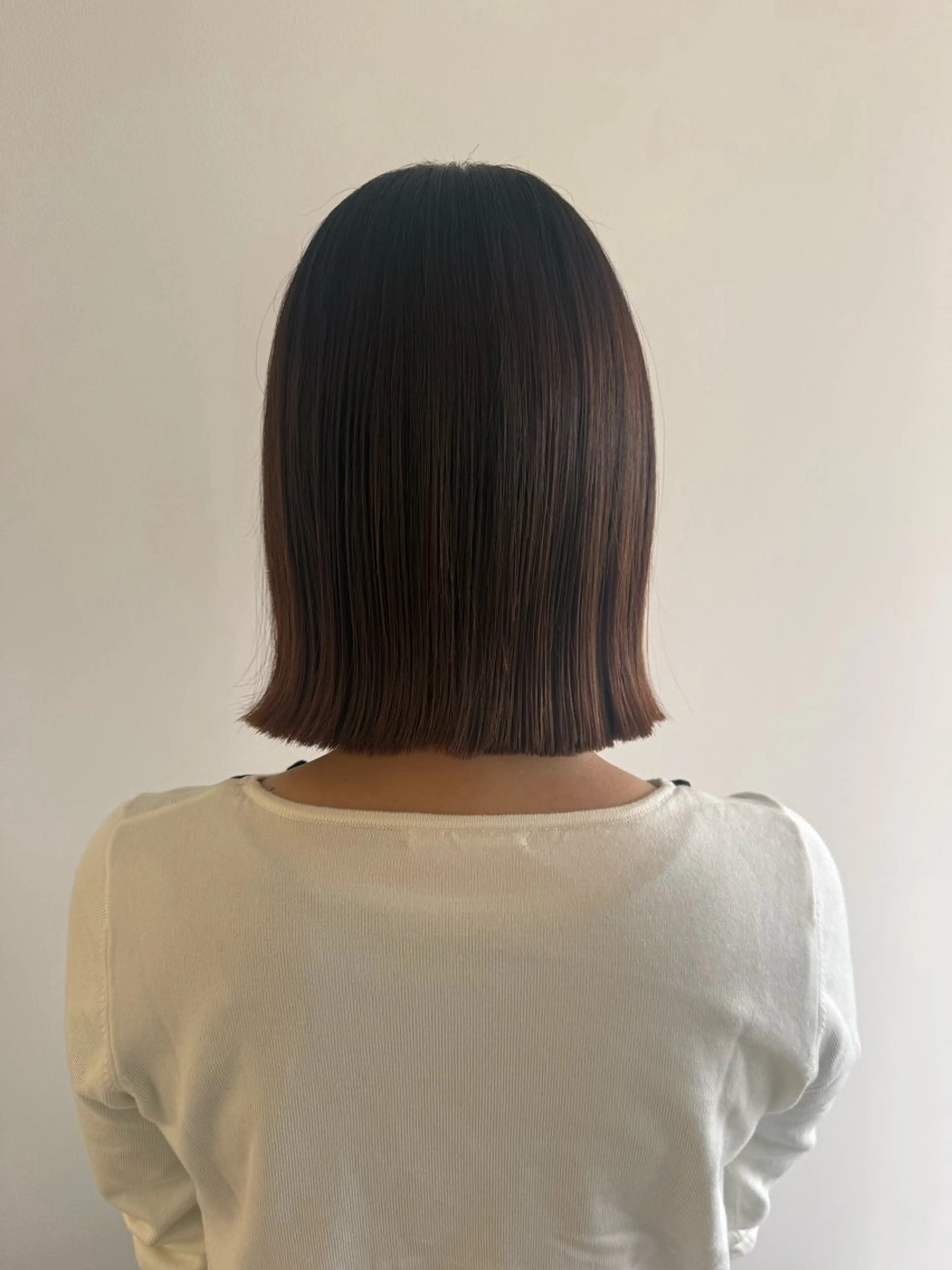 ミディアム ボブ 原田 彩希のヘアスタイル